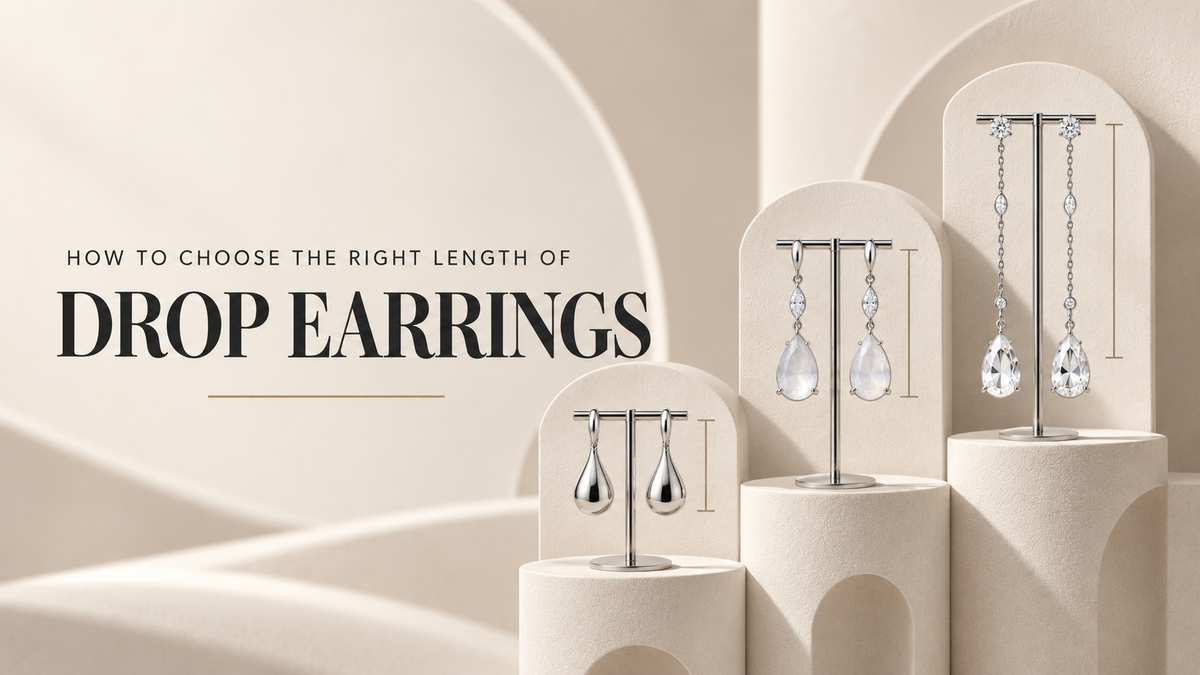 How to Choose the Right Length of Drop Earrings