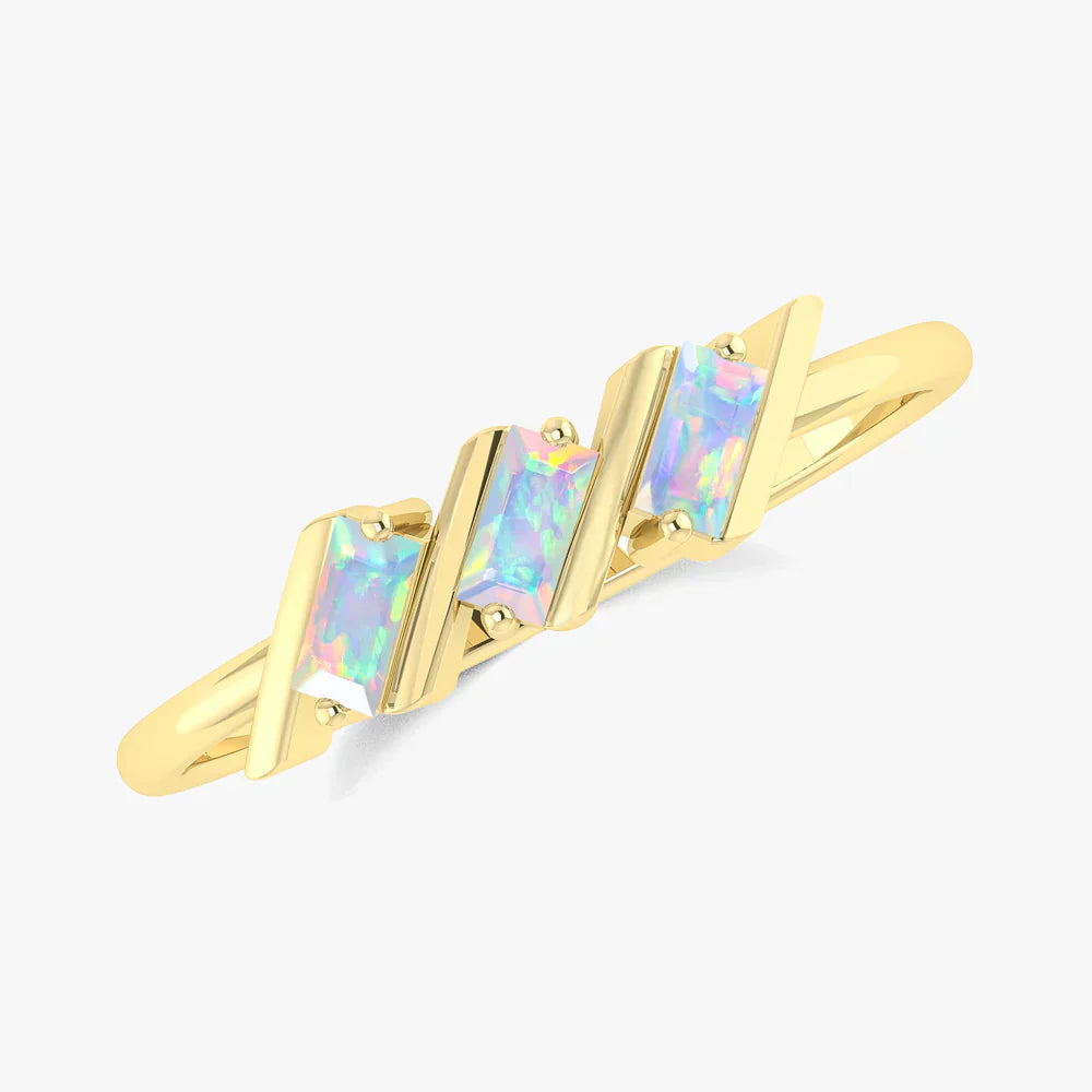 Elegance and magic of the white opal rings: Why white opals are special?