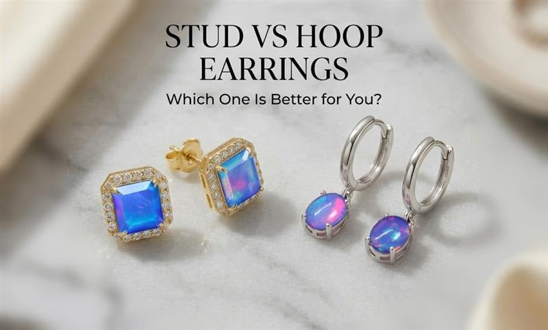 Hoop Earrings vs Stud Earrings Which One Is Better for You