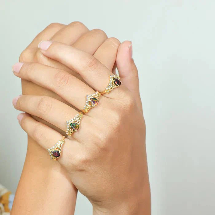Opal Engagement Ring: Unique & Ethereal - Goodstone Jewels - Goodstone Jewels
