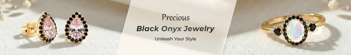 Elegant Onyx Stone Jewelry Collection