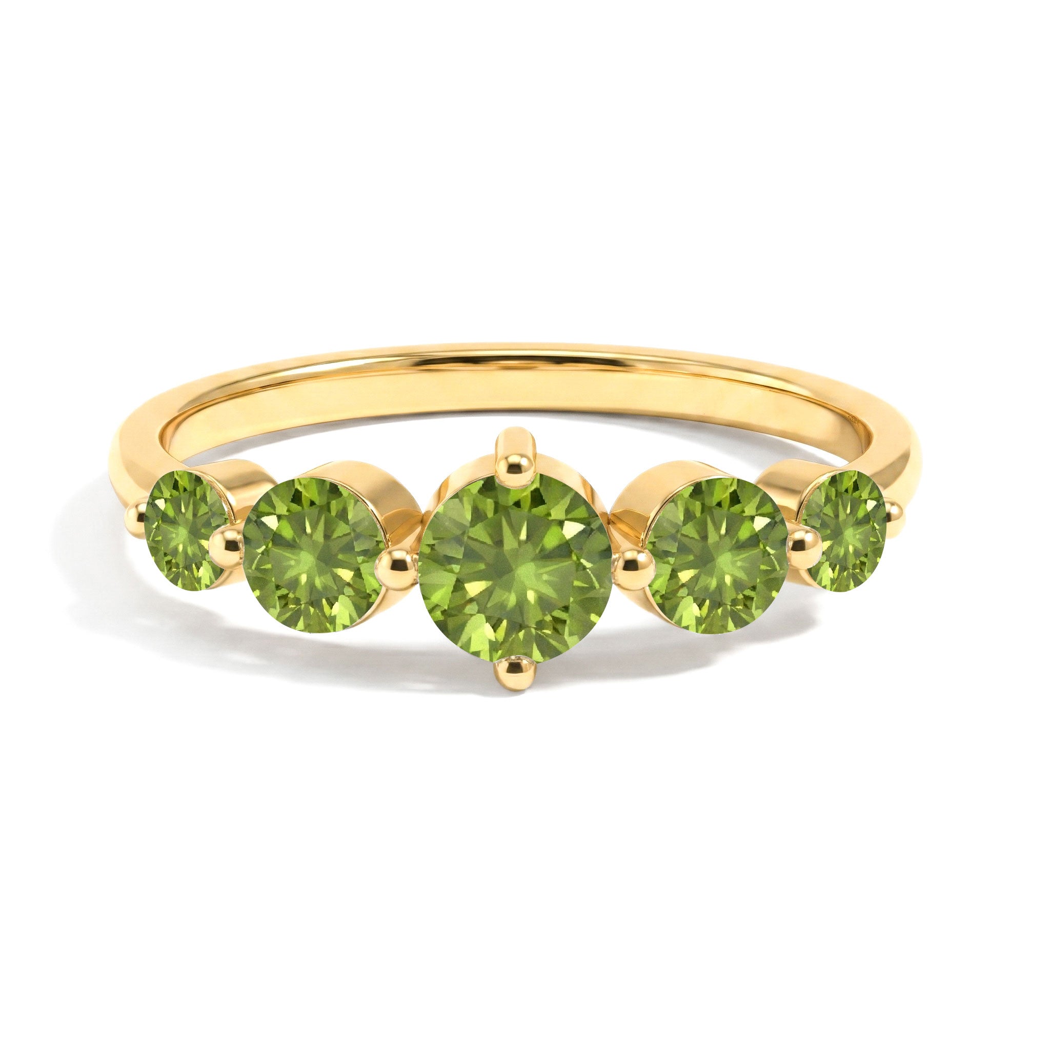 royal crown jewellery inspiration, brilliant peridot gemstone band, handcrafted artisan ring, polished sterling silver elegance, luxurious gold filled finish, premium gemstone arrangement, sophisticated women's jewellery, colourful fine accessory, modern luxury collection, elegant anniversary gift, contemporary ring profile, refined gemstone setting, exclusive design, everyday elegance, vibrant craftsmanship