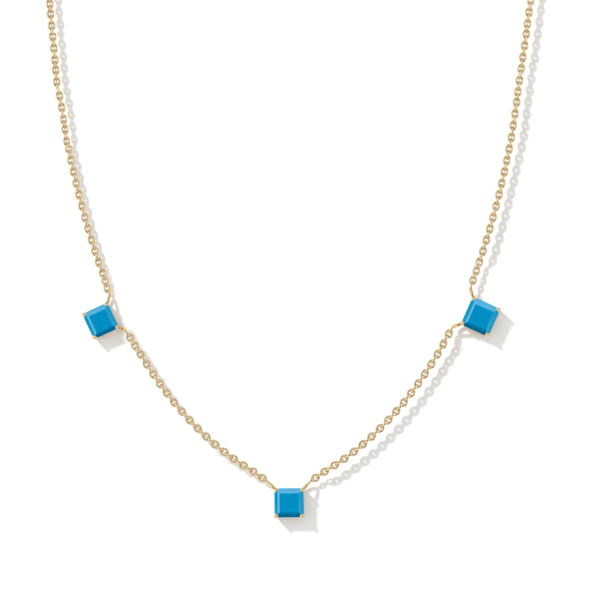 Elegant Turquoise jewelry gift necklace for birthdays, anniversaries, and special occasions.