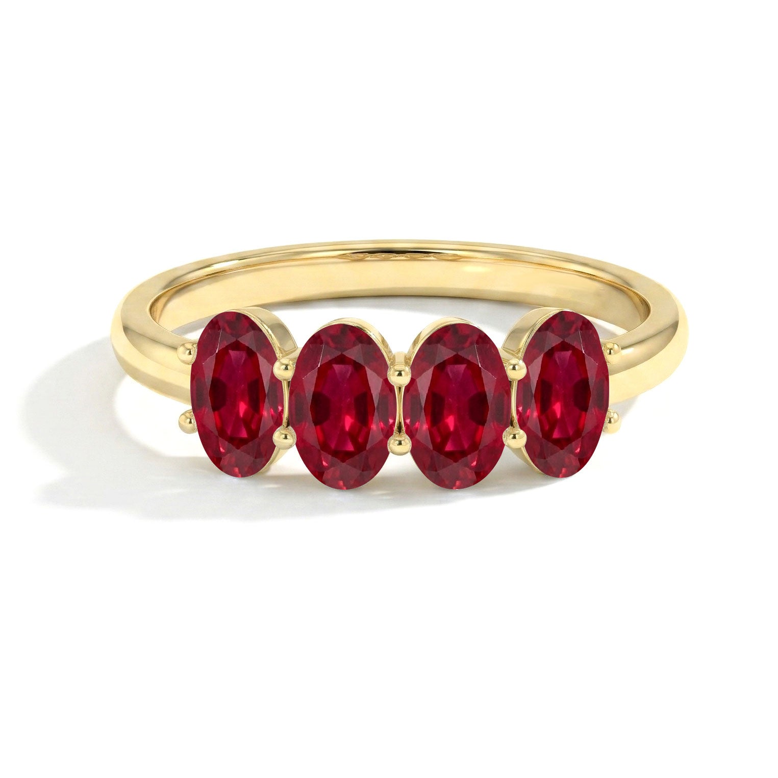 fine ruby gemstone jewelry, natural oval ruby ring, luxury handcrafted accessory, vibrant gemstone band, elegant fashion jewelry, artisan ring design, slim polished band, classic women's jewelry, anniversary celebration gift, refined elegance
