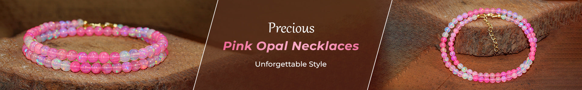 Stylish Pink Opal Pendant Jewelry