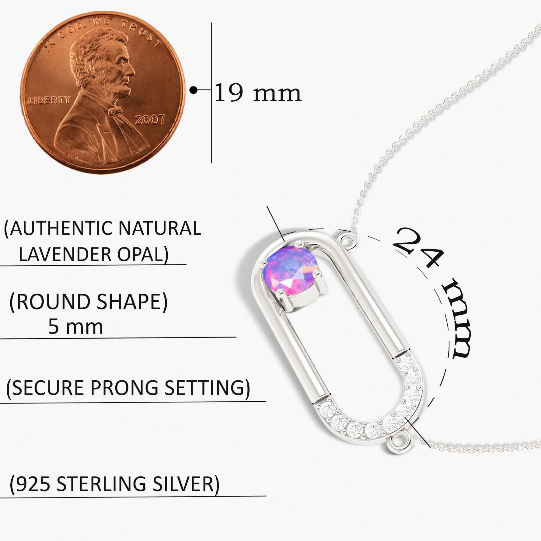 Black fire Round Ethiopian opal pendant necklace - Goodstone Jewels