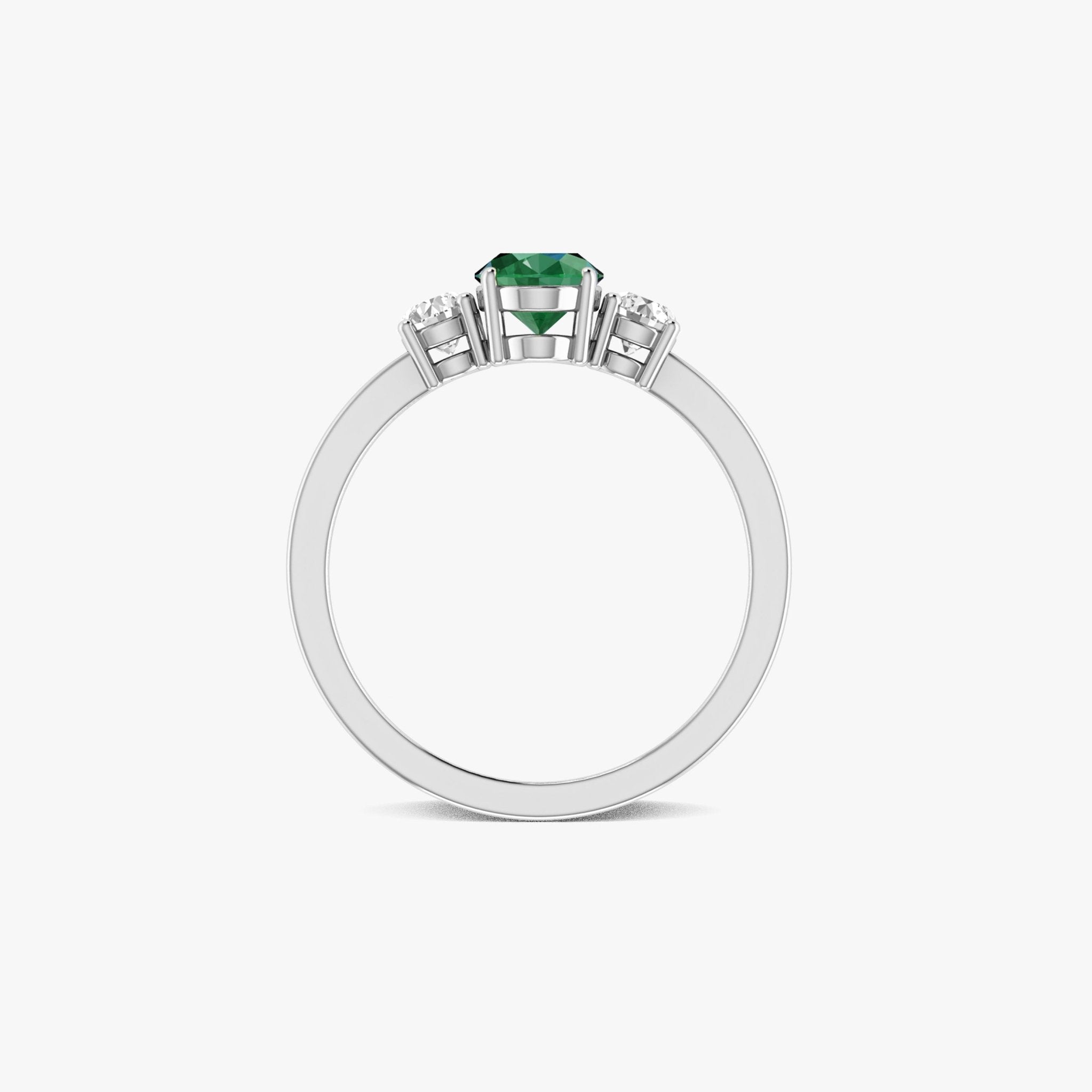 Green Emerald Gemstone Ring - Goodstone Jewels