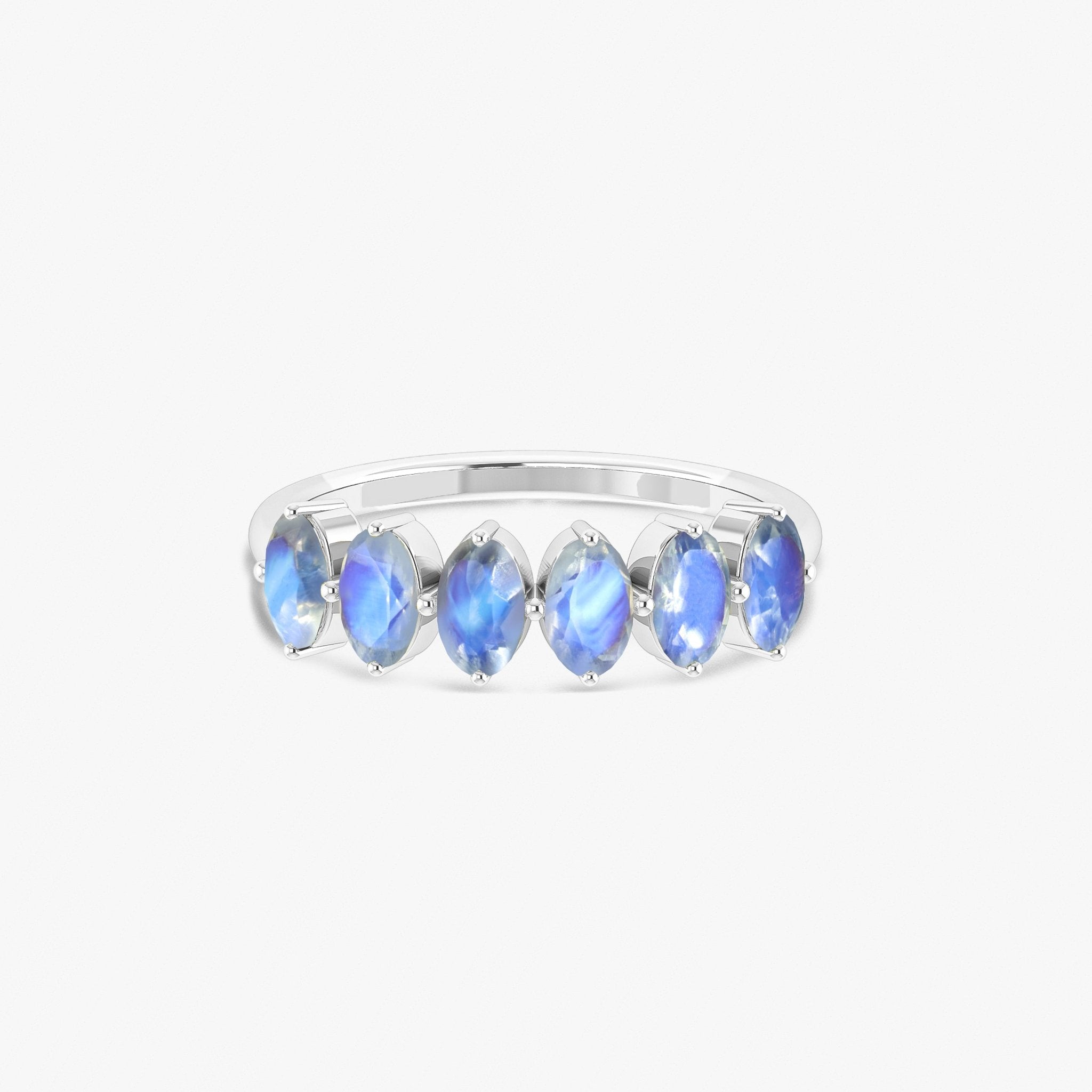 Moonstone Oval Shape Gemstone Ring - Goodstone Jewels