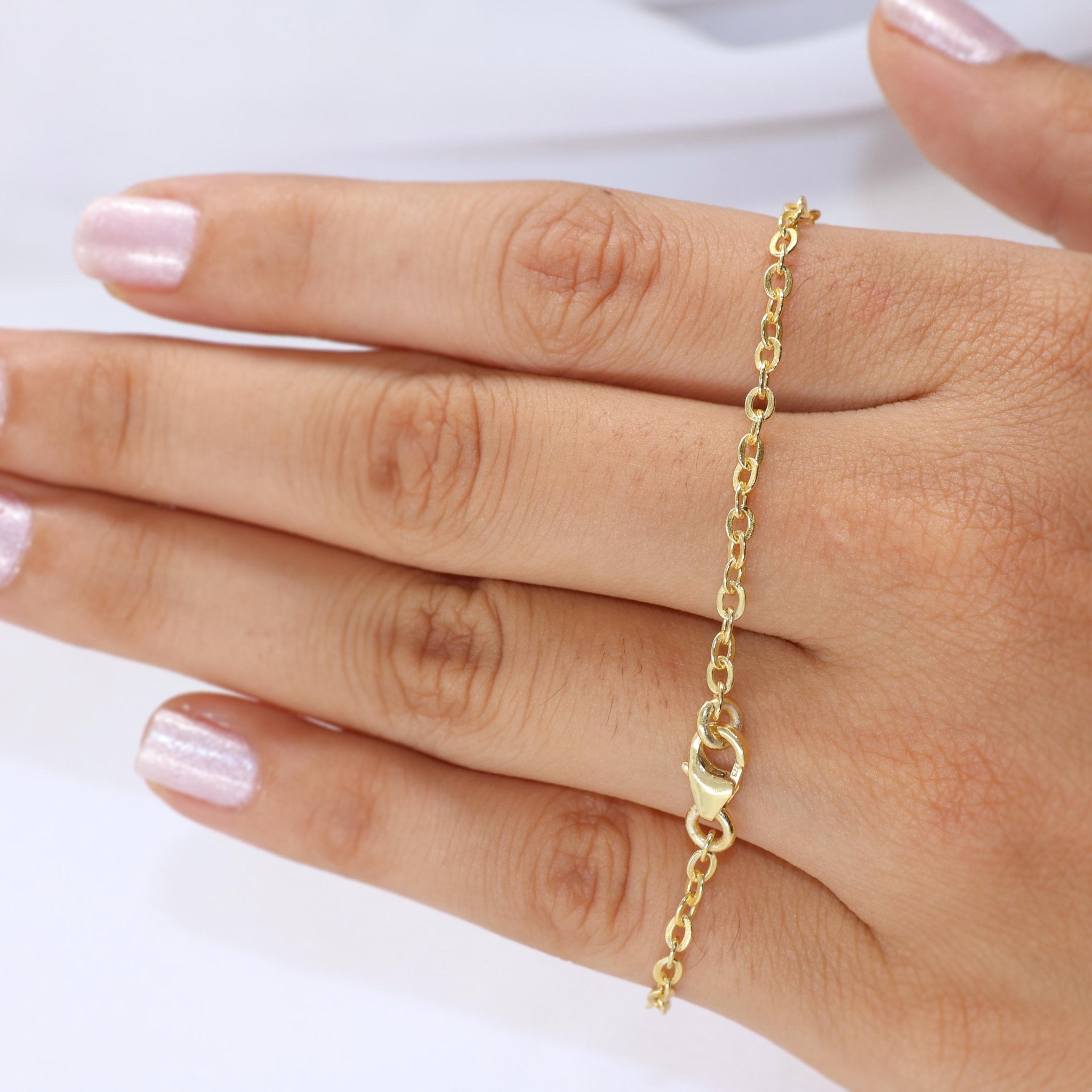 Natural Emerald Beads Yellow Gold Filled Bracelet - Goodstone Jewels