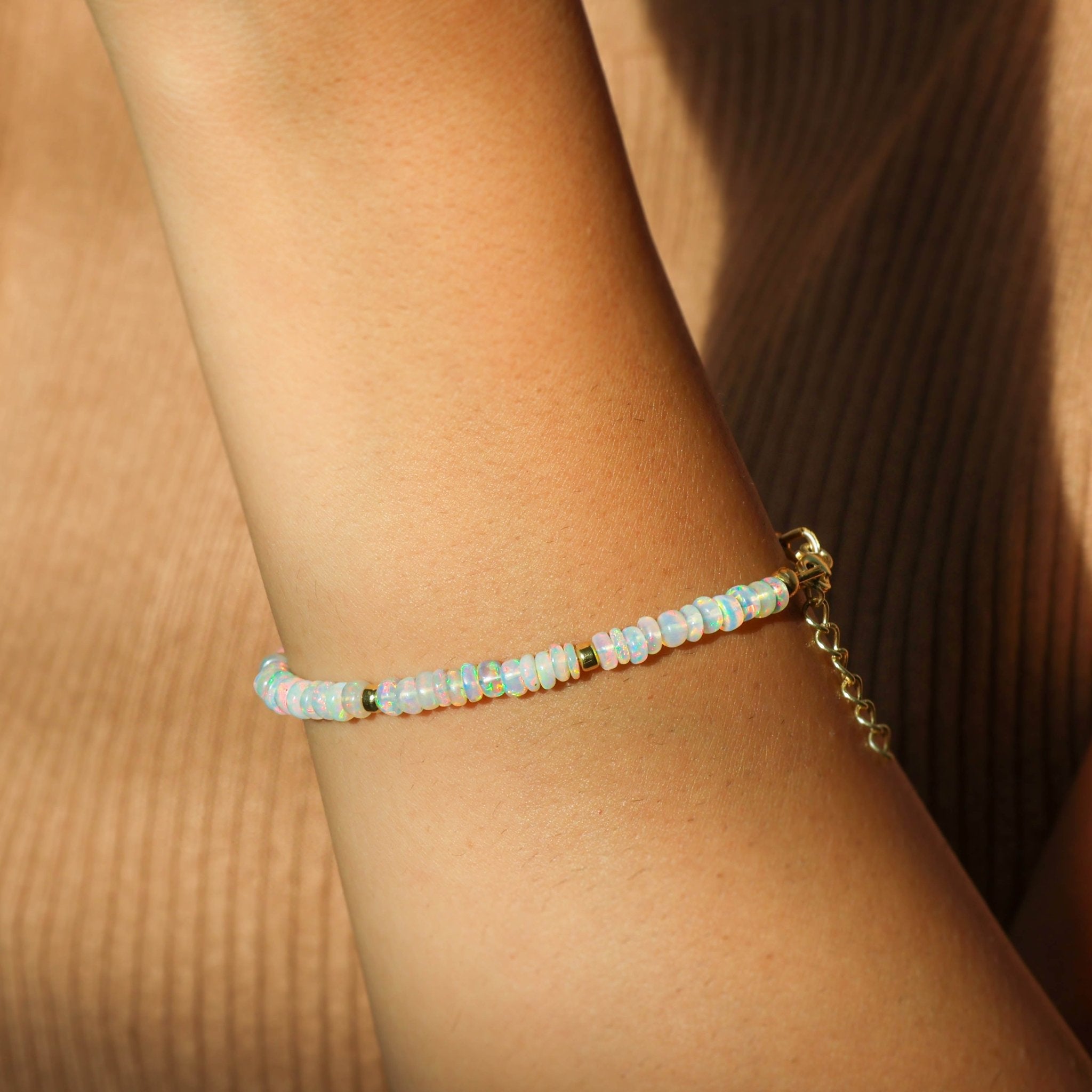 Natural Opal beaded Bracelet for Birthday Gift - Goodstone Jewels