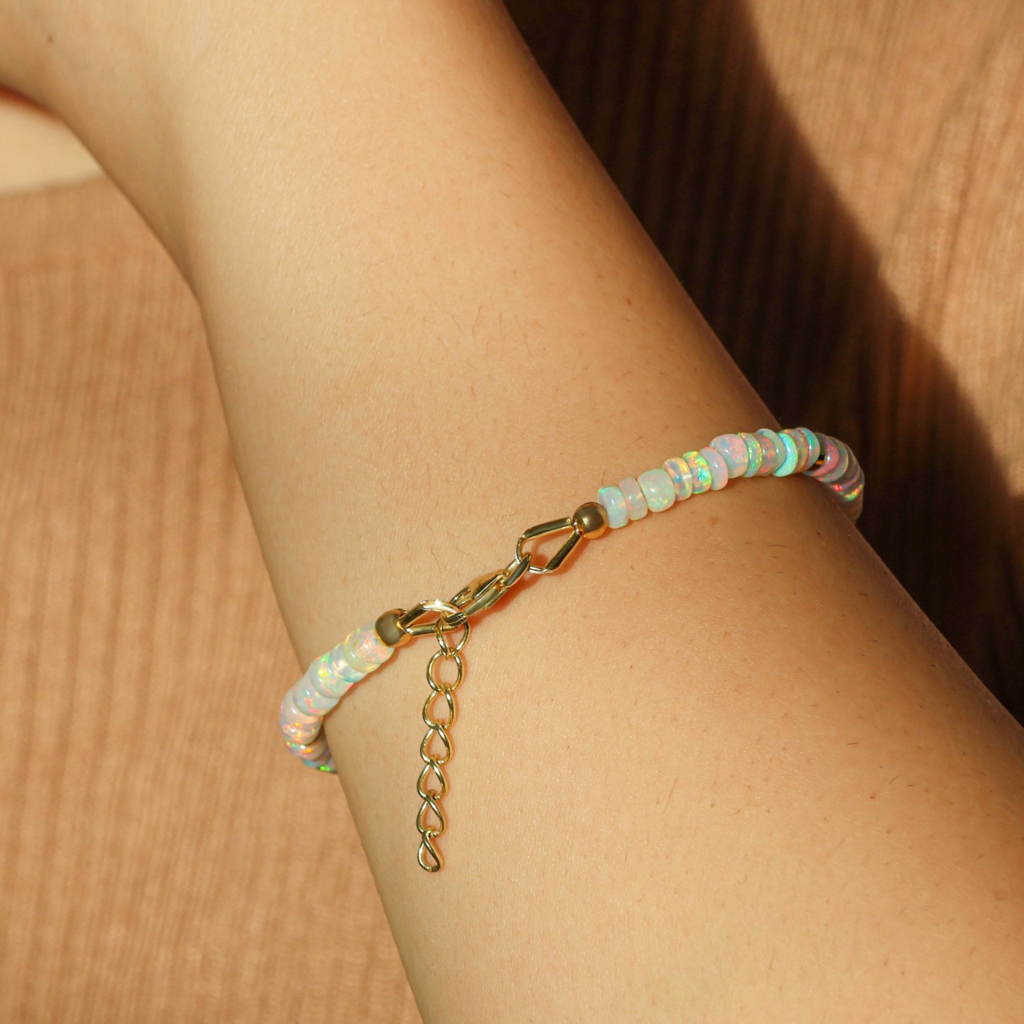 Natural Opal beaded Bracelet for Birthday Gift - Goodstone Jewels