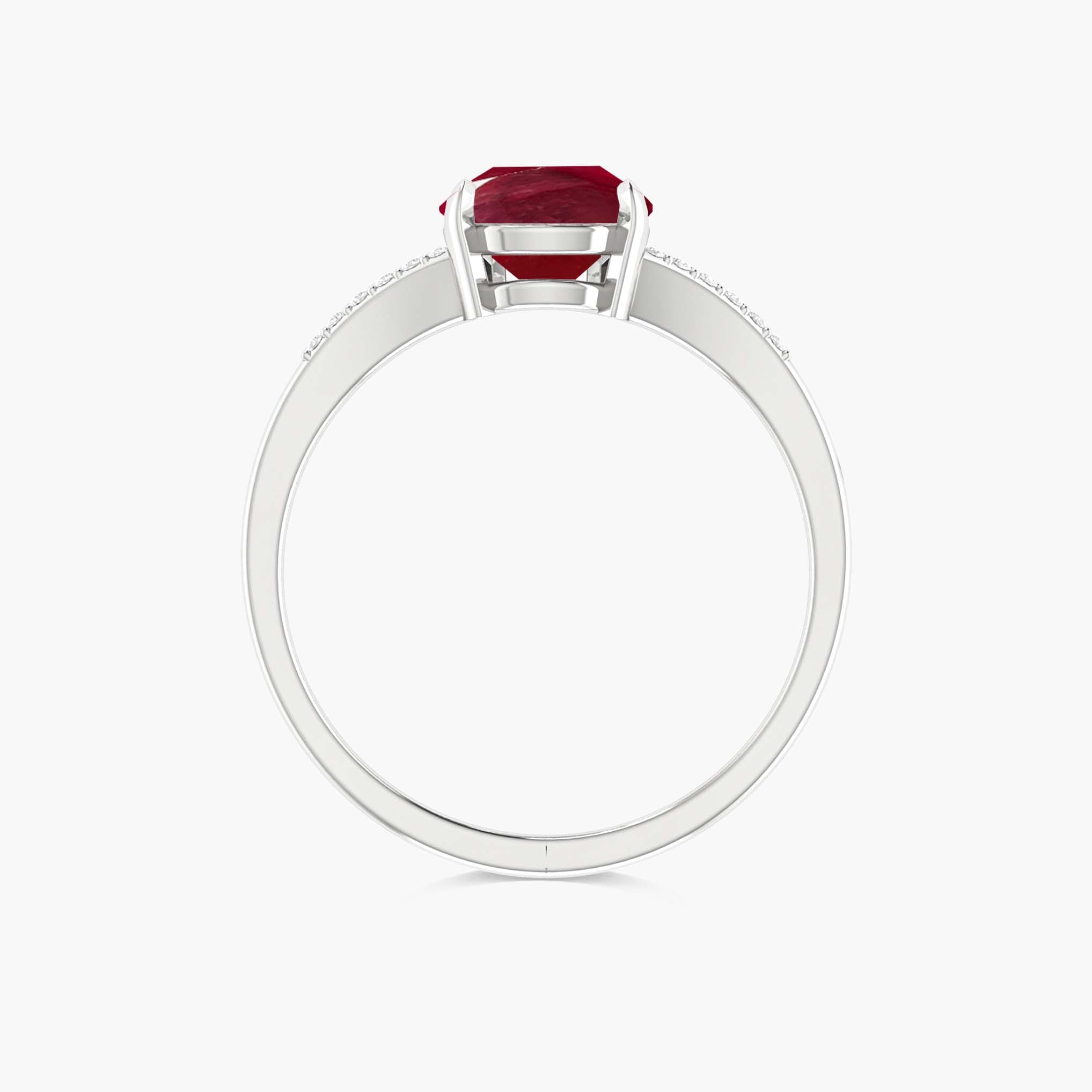 Pear Shape 1.2 Carat Natural Ruby Statement Ring - Goodstone Jewels