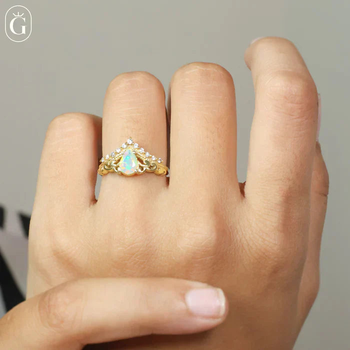 Opal Wedding Rings: A Unique Symbol of Eternal Love