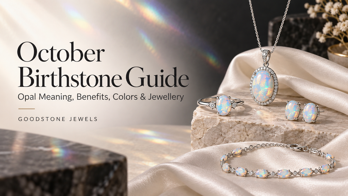October Birthstone Guide: Opal Meaning, Benefits, Colors, and Jewellery