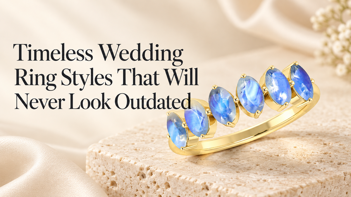 Timeless Moonstone Wedding Ring Styles