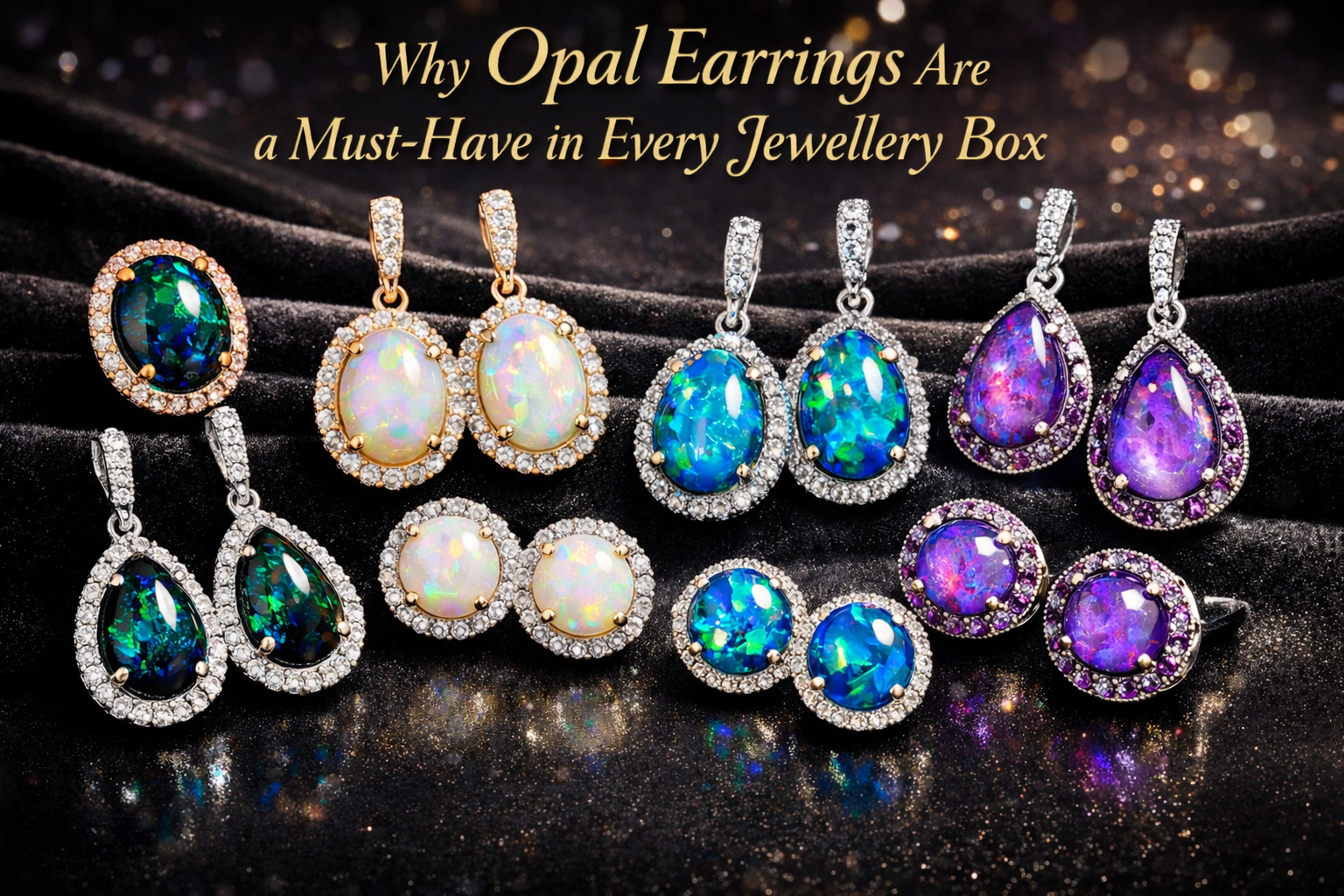 Why Opal Earrings Are a Must-Have in Every Jewellery Box