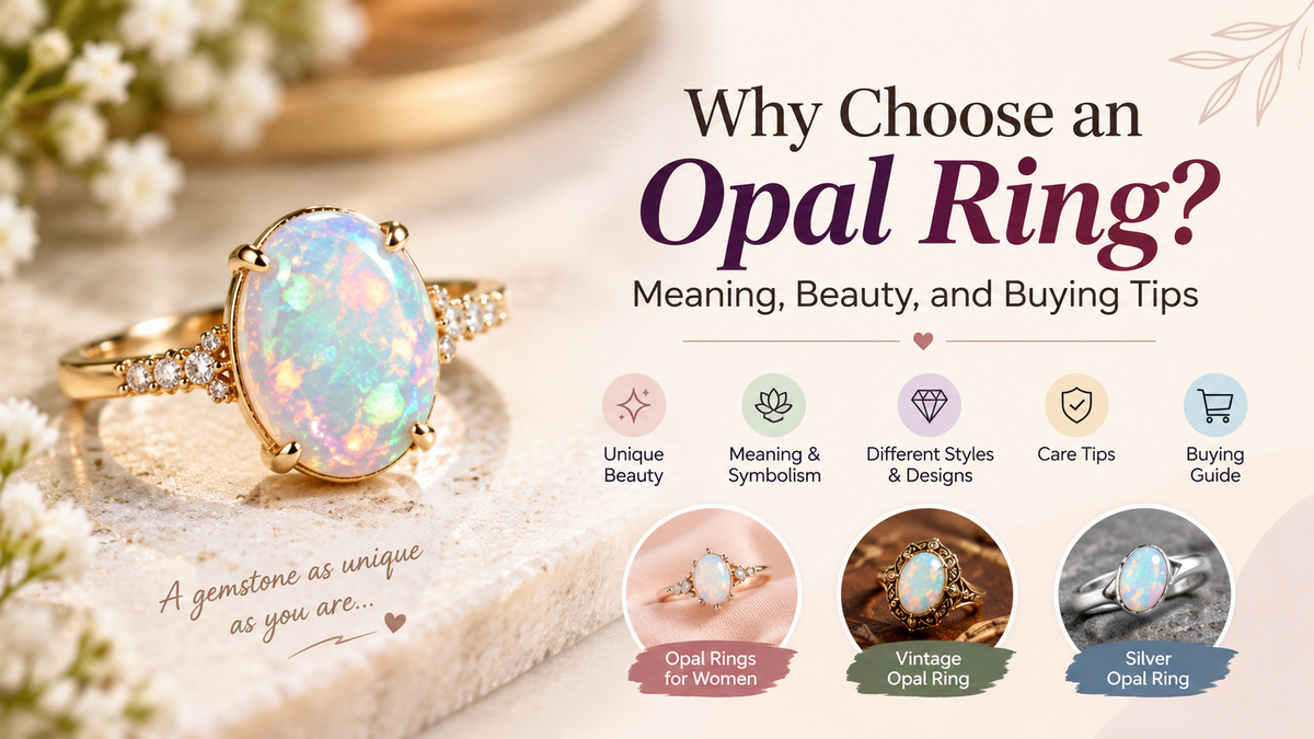 Why Choose an Opal Ring? Meaning, Beauty, and Buying Tips