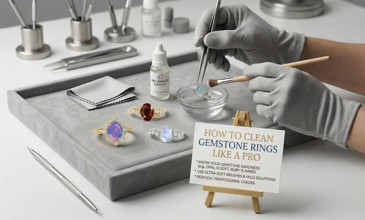 How to Clean Gemstone Rings Like a Pro