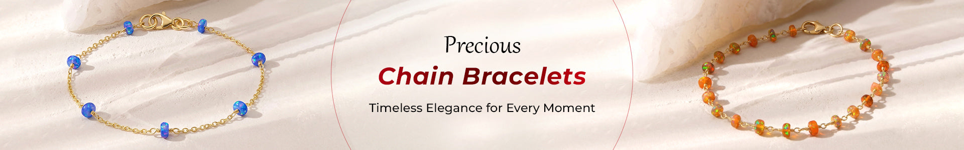 Silver Chain Bracelet with Classic Design