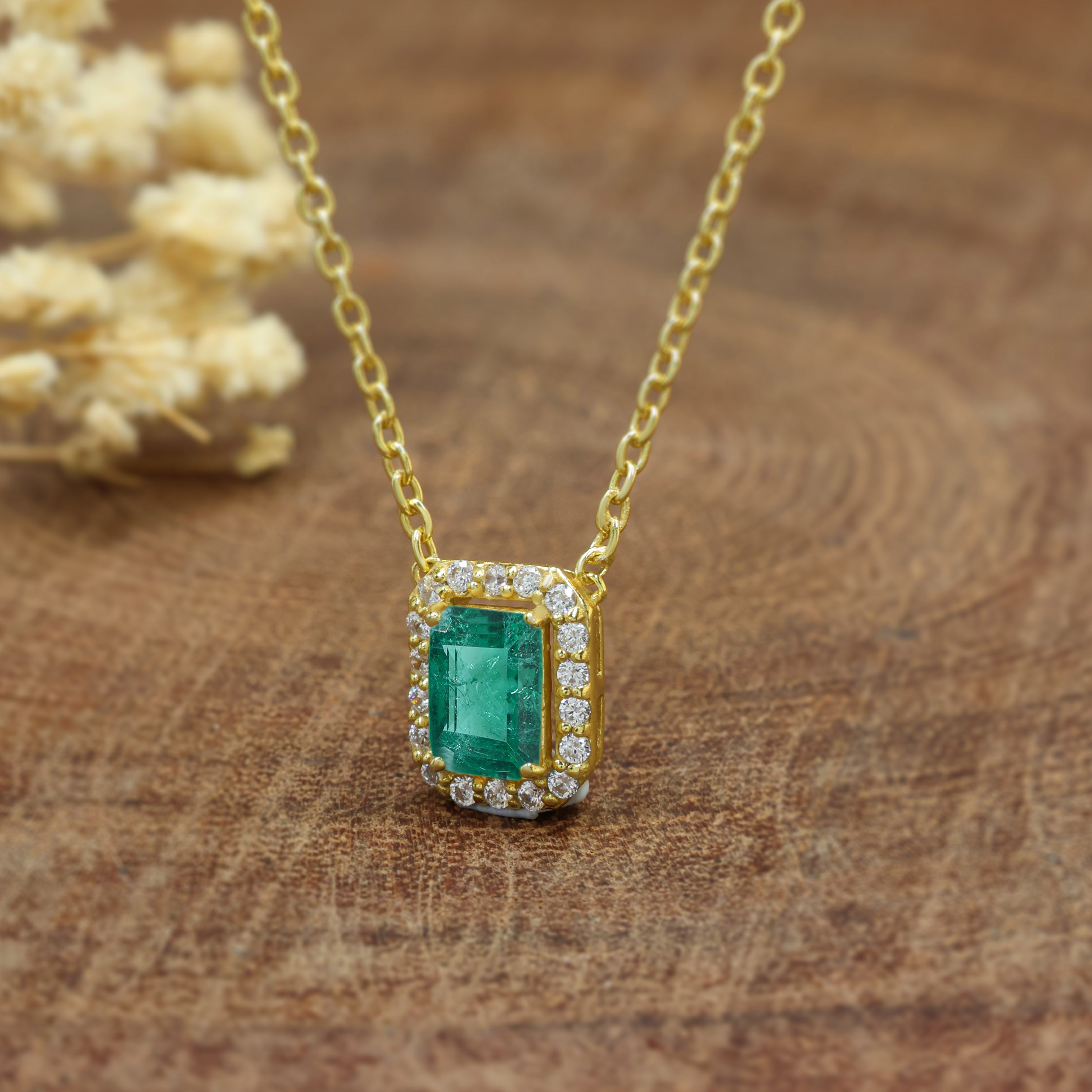 Emerald Pendant
