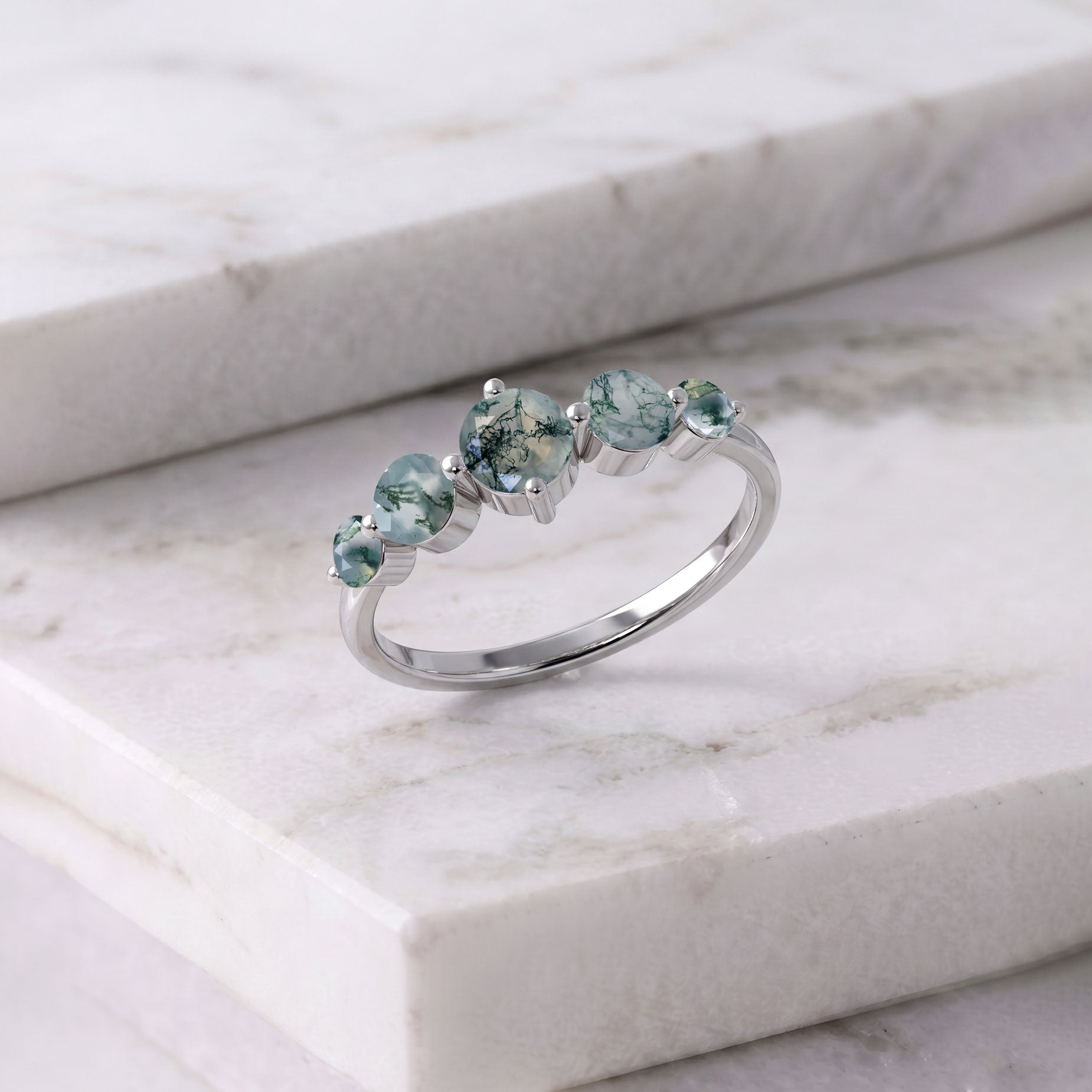 natural botanical jewelry, moss agate gemstone elegance, handcrafted premium jewelry, sterling silver jewelry craftsmanship, yellow gold filled design, polished gemstone setting, anniversary jewelry gift, women's elegant accessory, sophisticated gemstone jewelry, artisan quality, organic gemstone inspiration, refined luxury, timeless handcrafted jewelry, fashionable elegance, fine jewelry collection