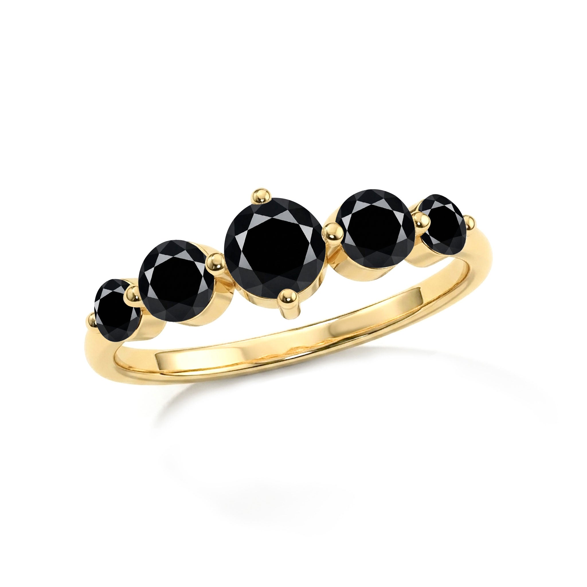 round black onyx jewelry, natural gemstone brilliance, handcrafted premium jewelry, sterling silver ring design, yellow gold filled craftsmanship, elegant fashion accessory, anniversary present, birthday gift, polished gemstone arrangement, artisan luxury jewelry, refined beauty, women's classic jewelry, premium style, bold statement piece, timeless accessory