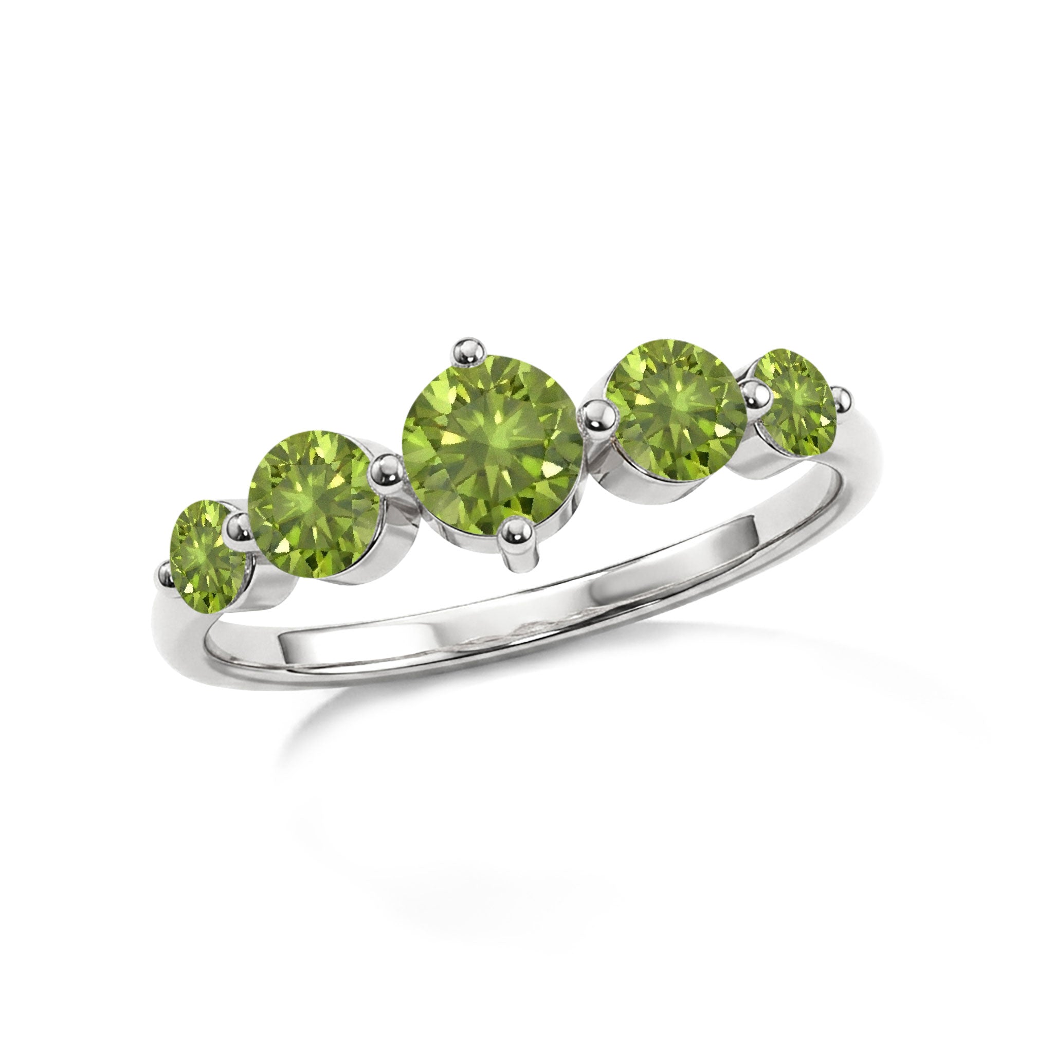 elevated centre gemstone ring, balanced green stone composition, handcrafted luxury jewellery, polished precious metal band, sterling silver artisan ring, premium yellow gold filled design, elegant fashion accessory, vibrant gemstone brilliance, refined craftsmanship, women's designer jewellery, contemporary stacking ring, colourful statement piece, exclusive gift idea, fine jewellery, premium styling