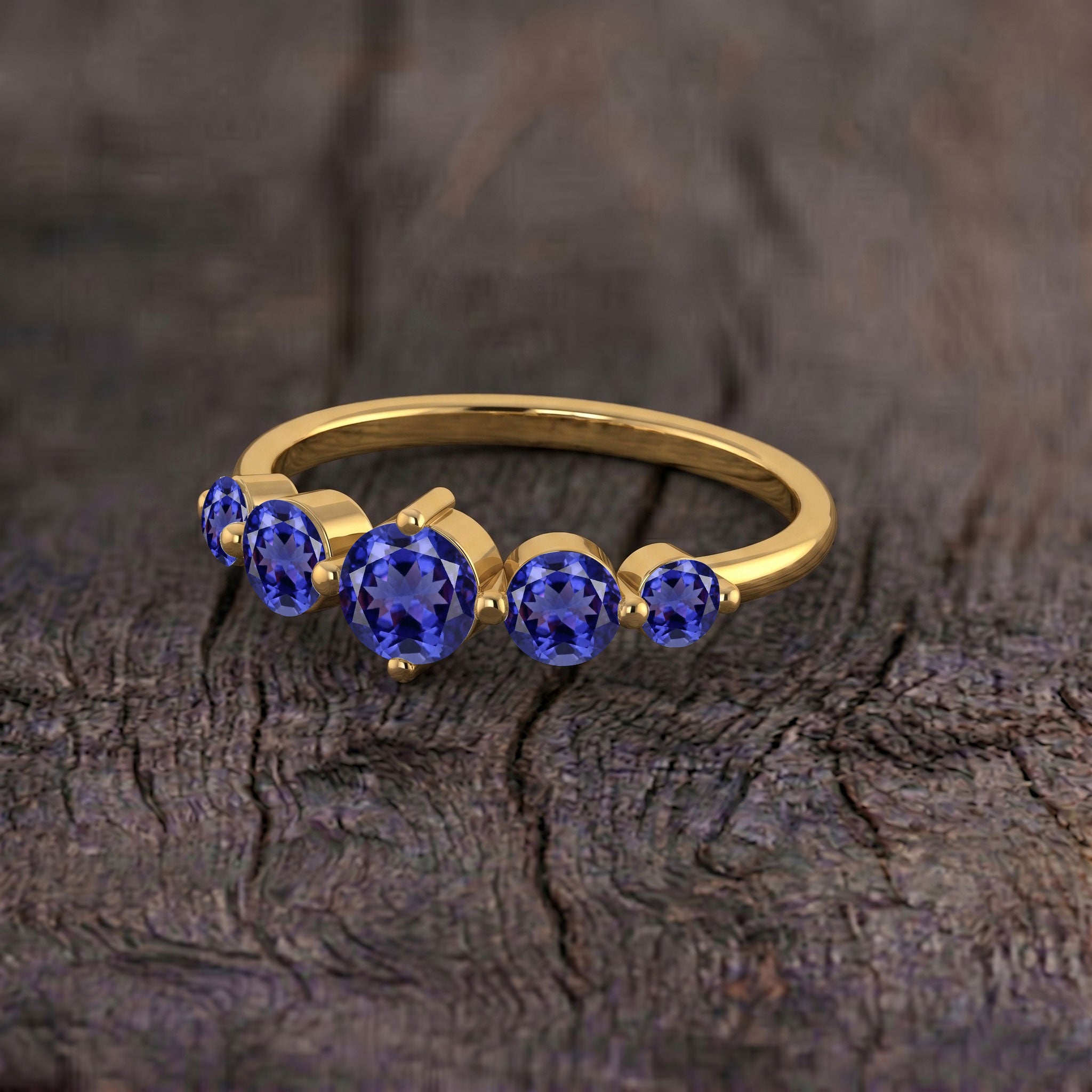 natural looking tanzanite jewelry, handcrafted sterling silver design, yellow gold filled elegant craftsmanship, violet gemstone brilliance, polished gemstone setting, birthday jewelry gift, luxury accessory, artisan quality, refined women's jewelry, premium gemstone arrangement, anniversary celebration, timeless beauty, sophisticated craftsmanship, elegant styling, handcrafted luxury