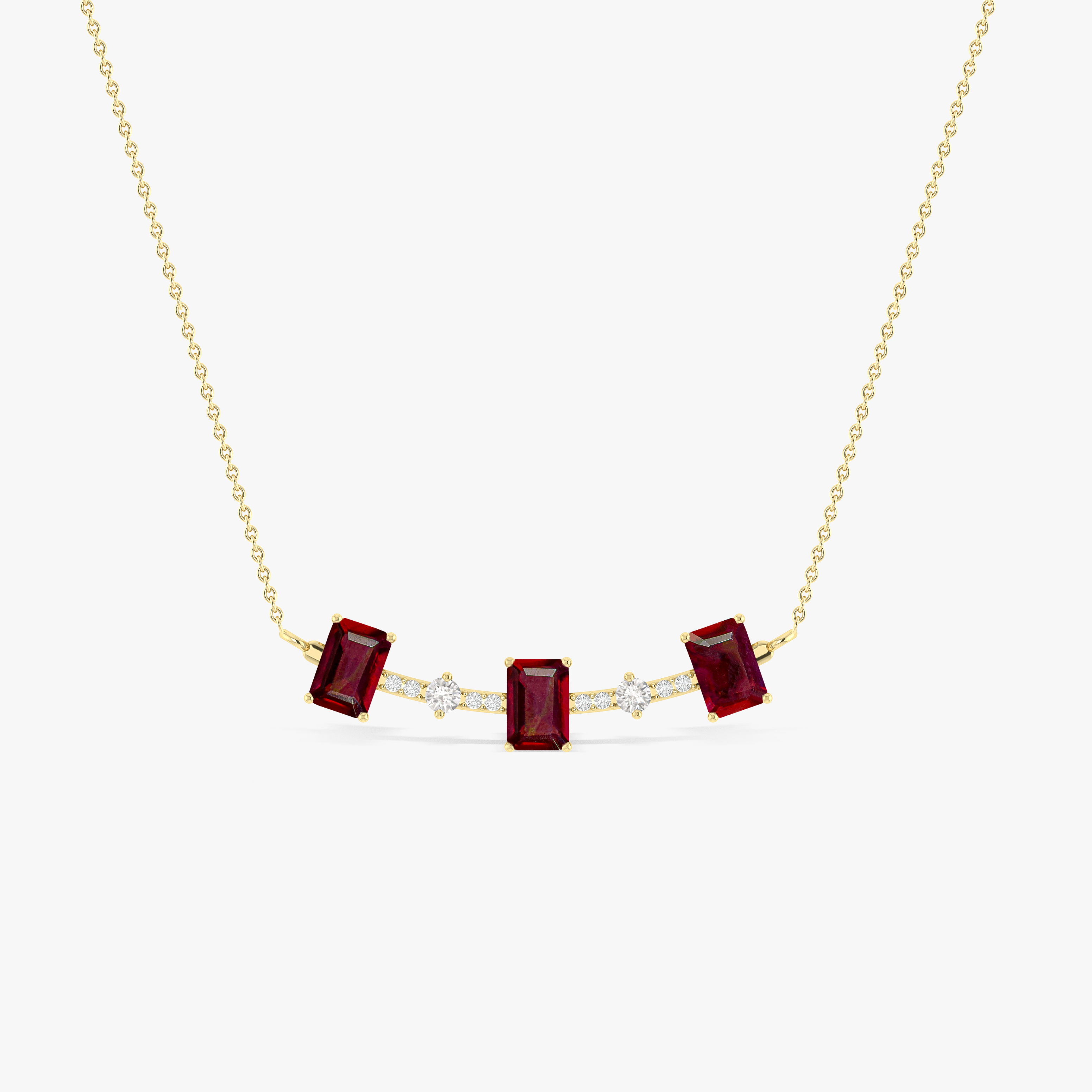Ruby pendant Necklace