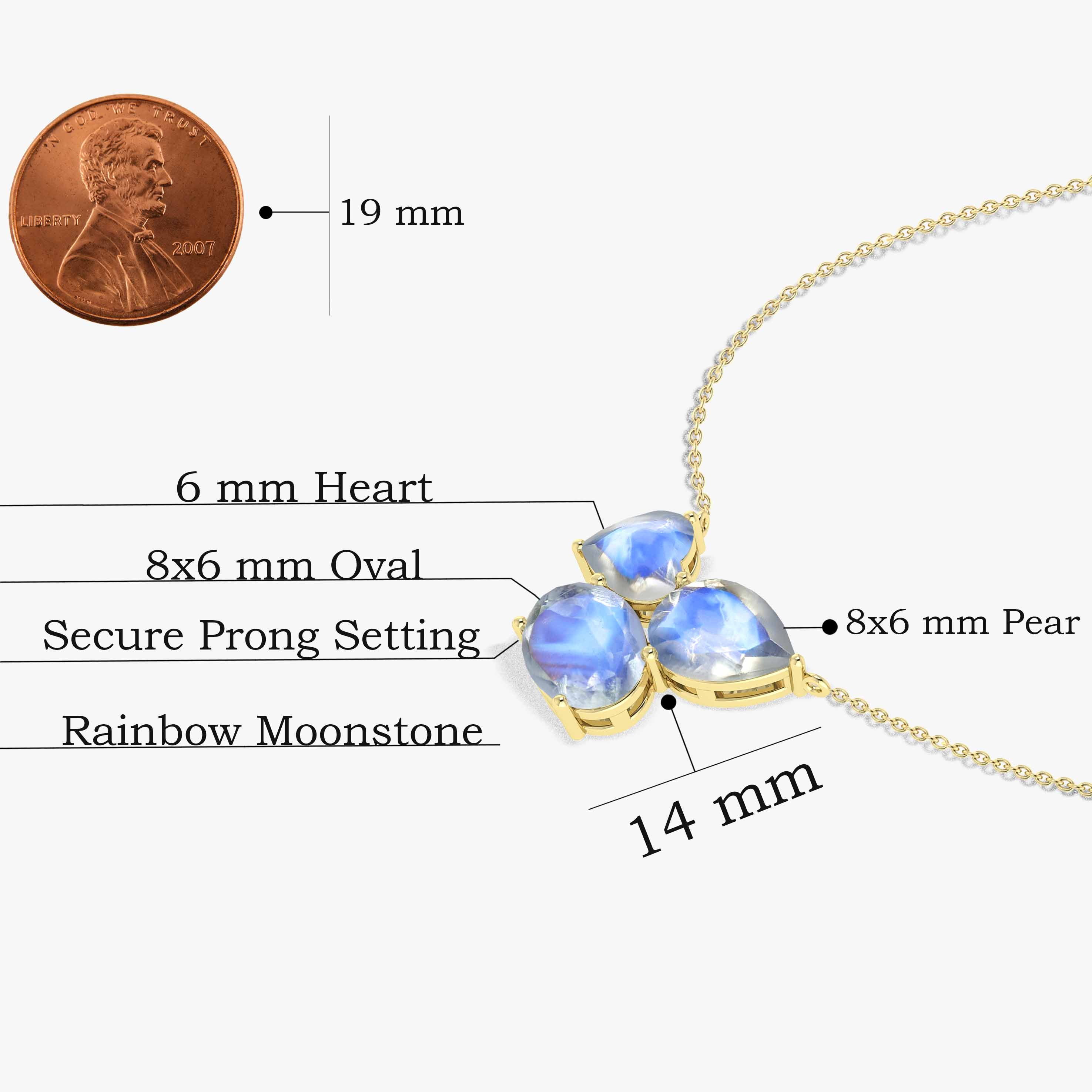 Moonstone Pendant Detail