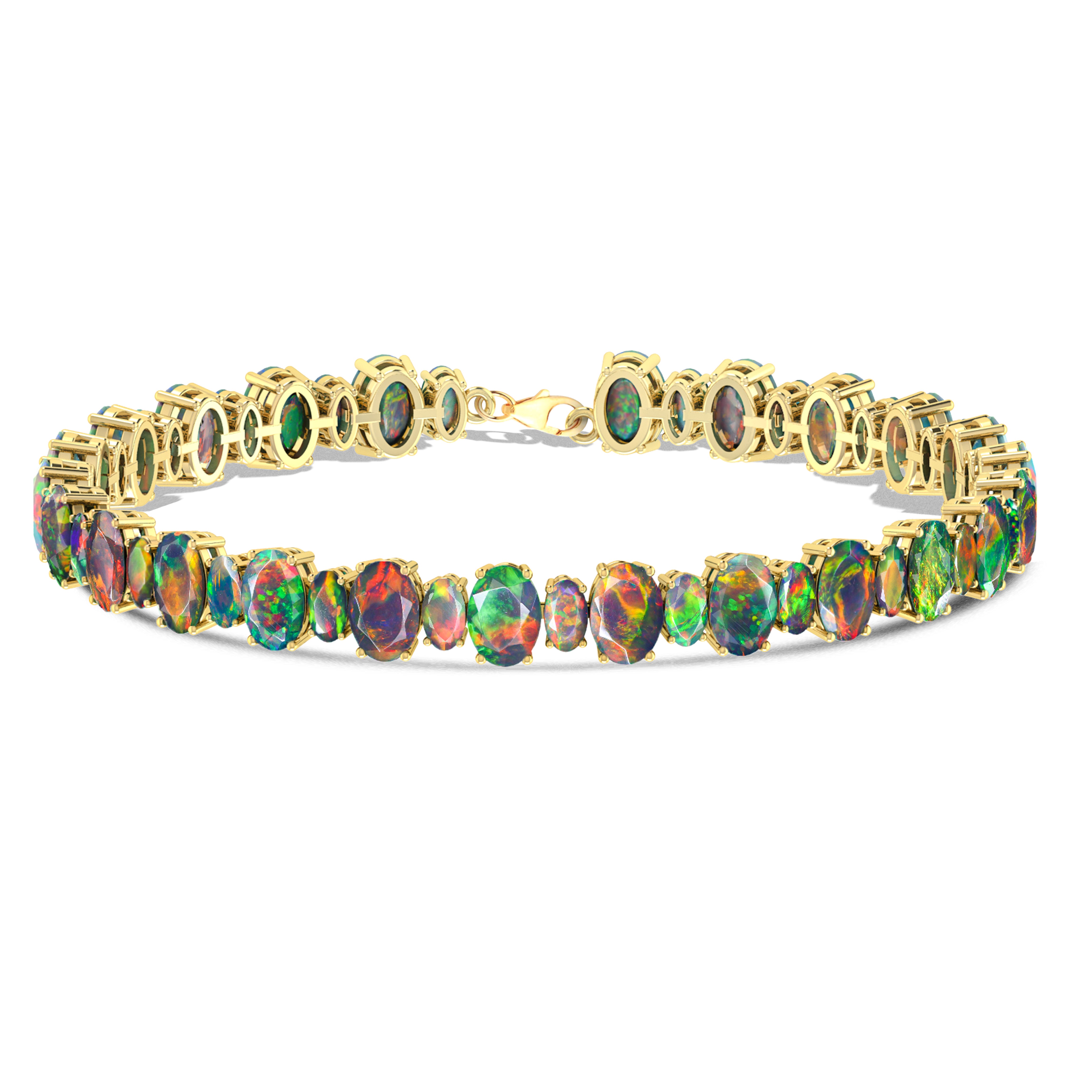 Opal Tennis Bracelet 