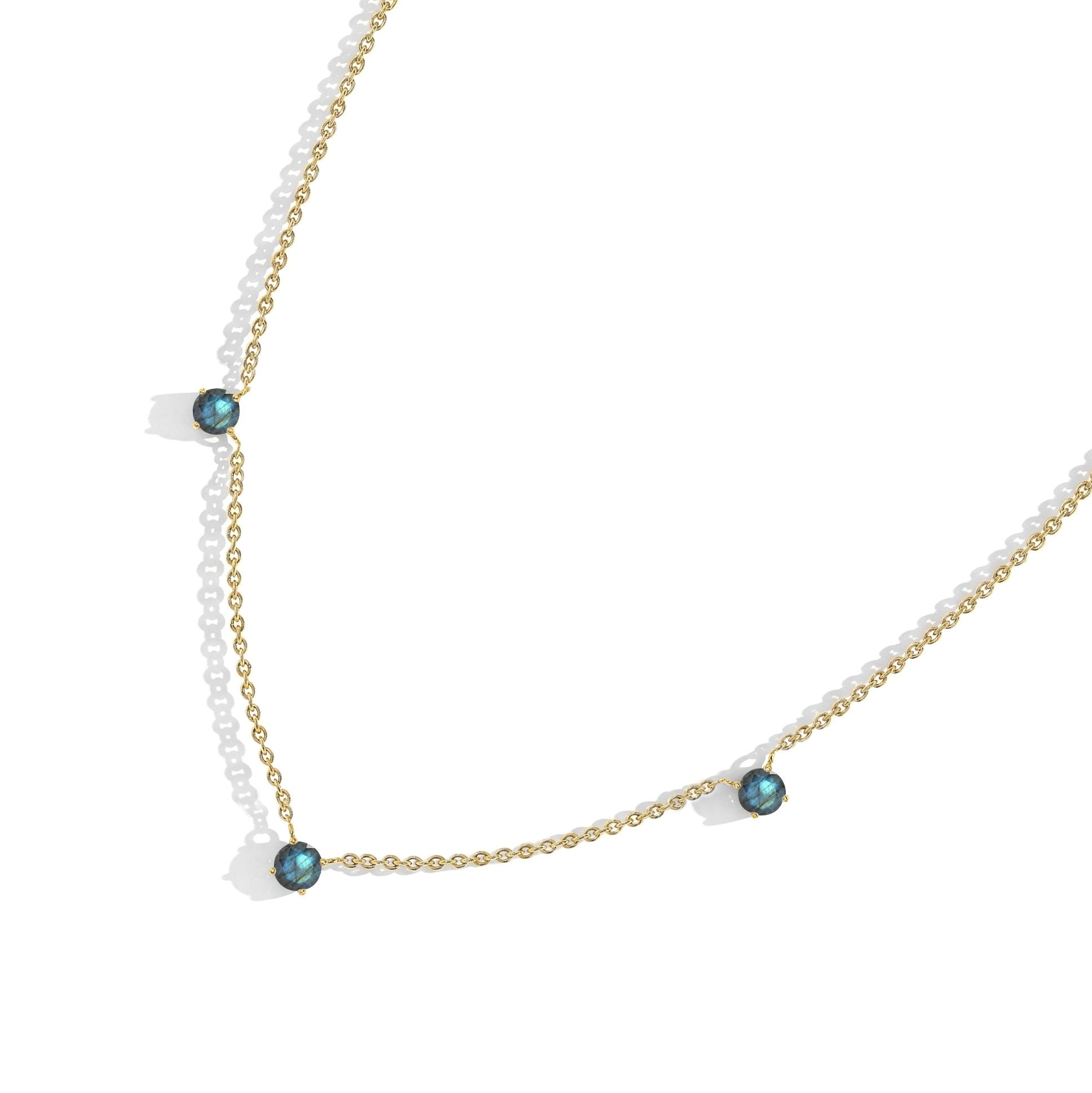Natural Labradorite jewelry gift featuring a timeless gemstone necklace design.
