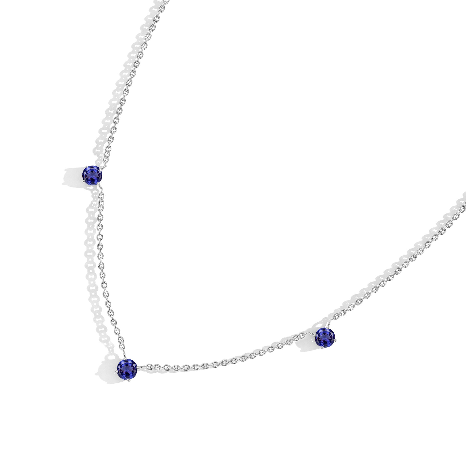 Timeless Tanzanite Gemstone Necklace for Layering and Everyday Elegance
