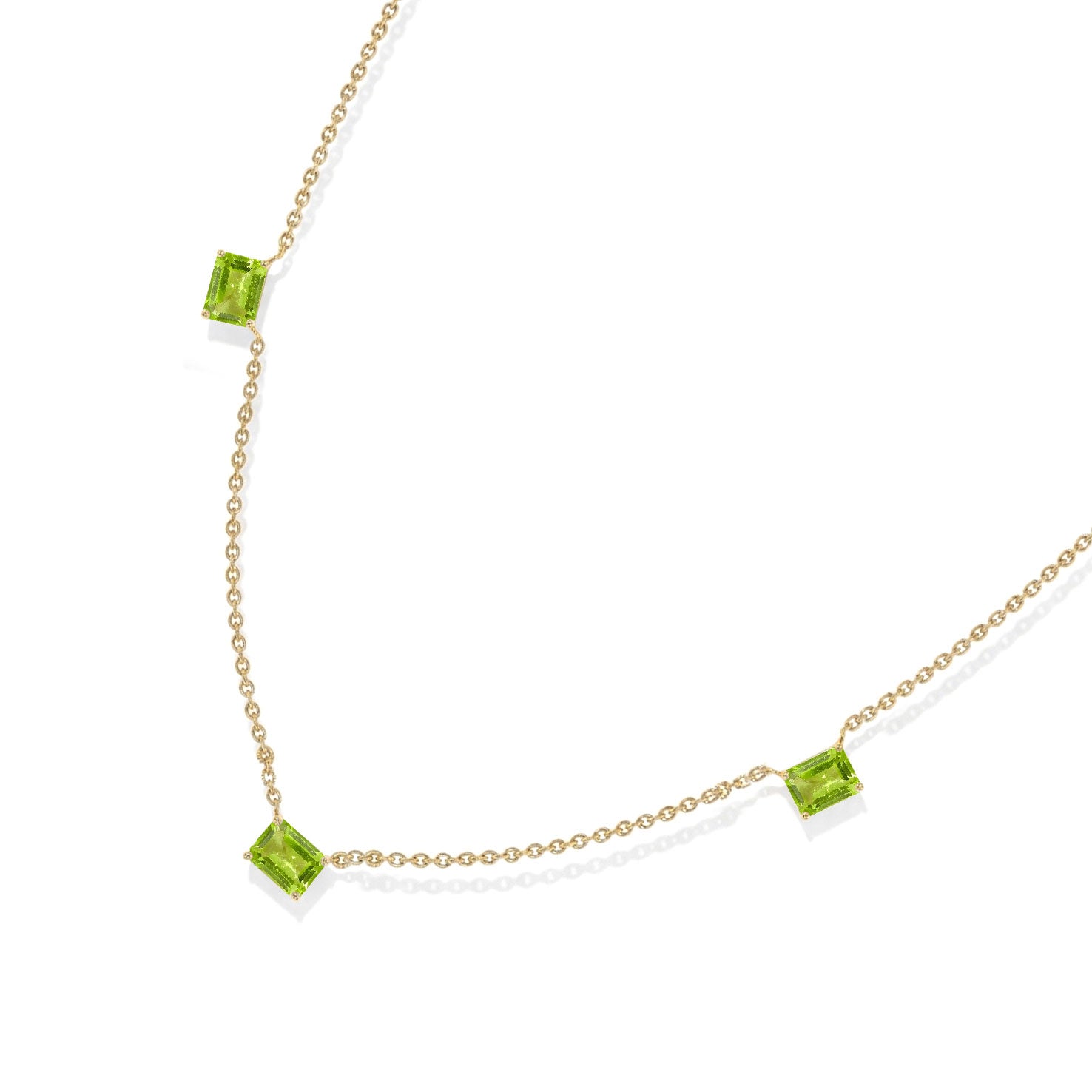 Luxury handmade Peridot gemstone jewelry
