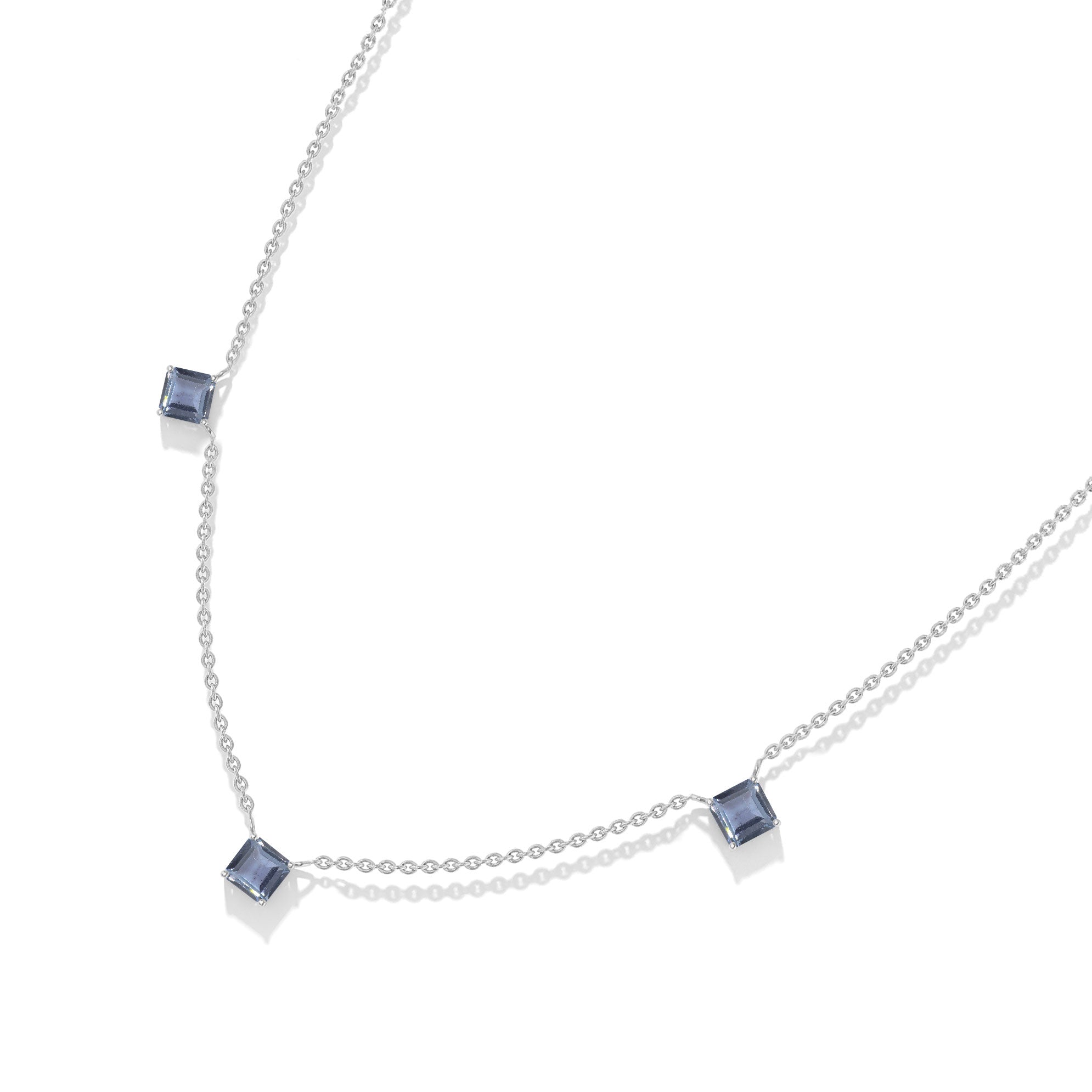 Alexandrite birthstone gift necklace | Luxury gemstone jewelry for her
