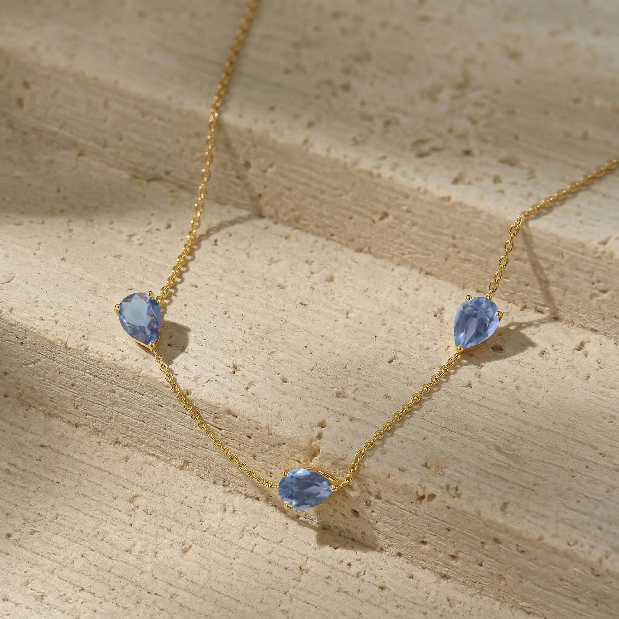 Rare Alexandrite gemstone necklace for everyday wear.
