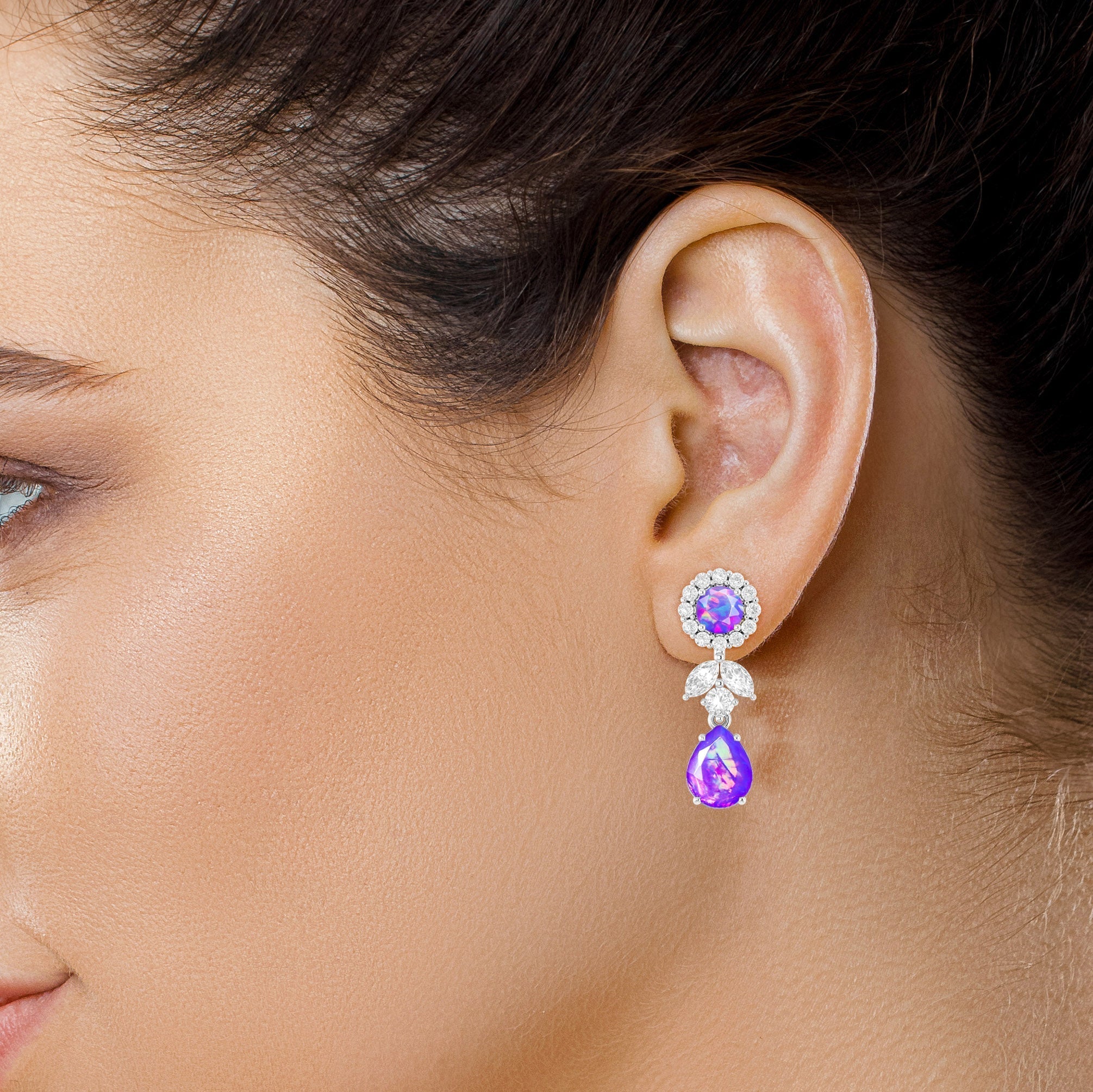 Opal Earring