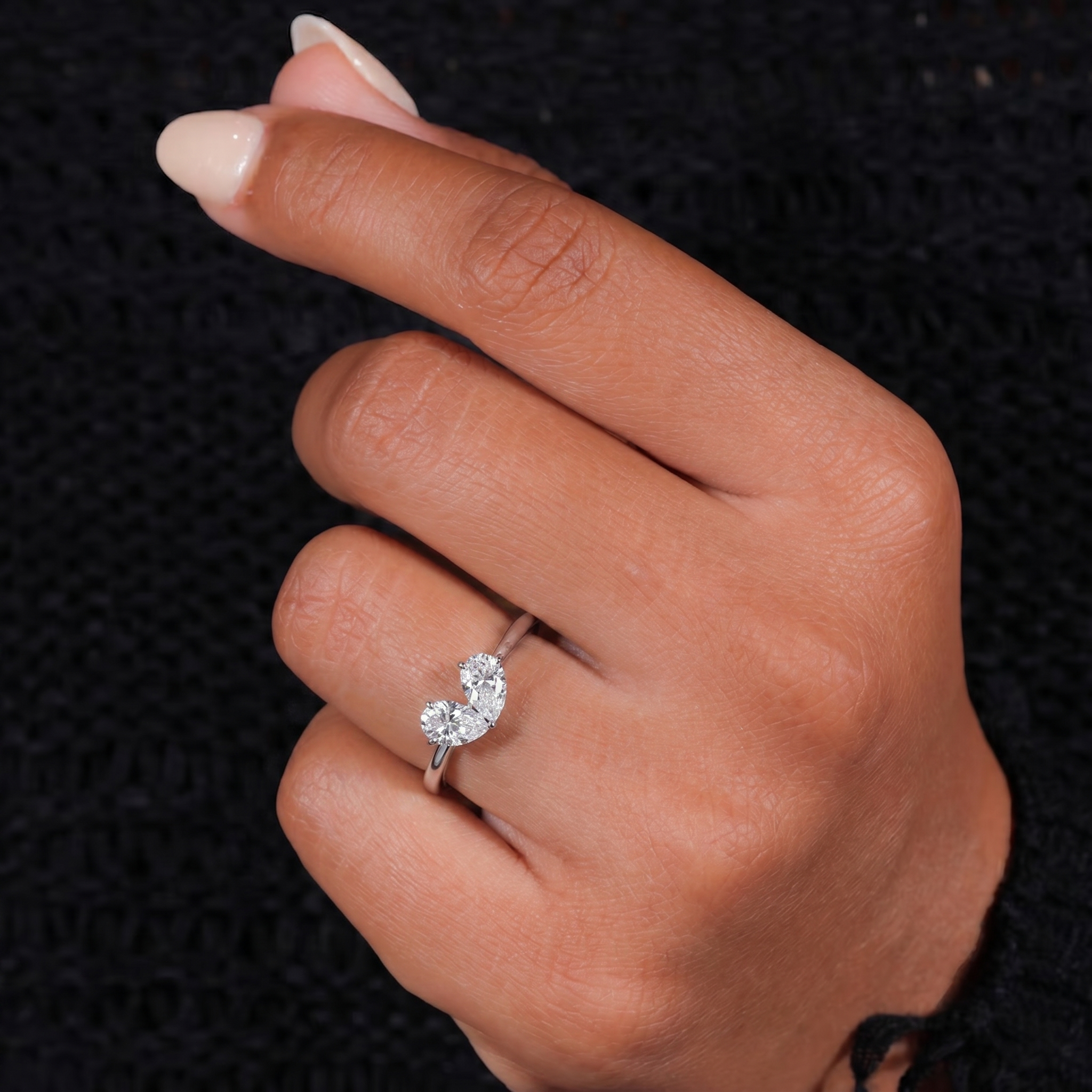 boho pear moissanite, modern minimalist solitaire, minimalist pear ring, moissanite solitaire ring, aesthetic moissanite jewelry, daily wear jewelry piece, boho engagement ring, daily wear moissanite ring, minimalist engagement ring, modern solitaire piece