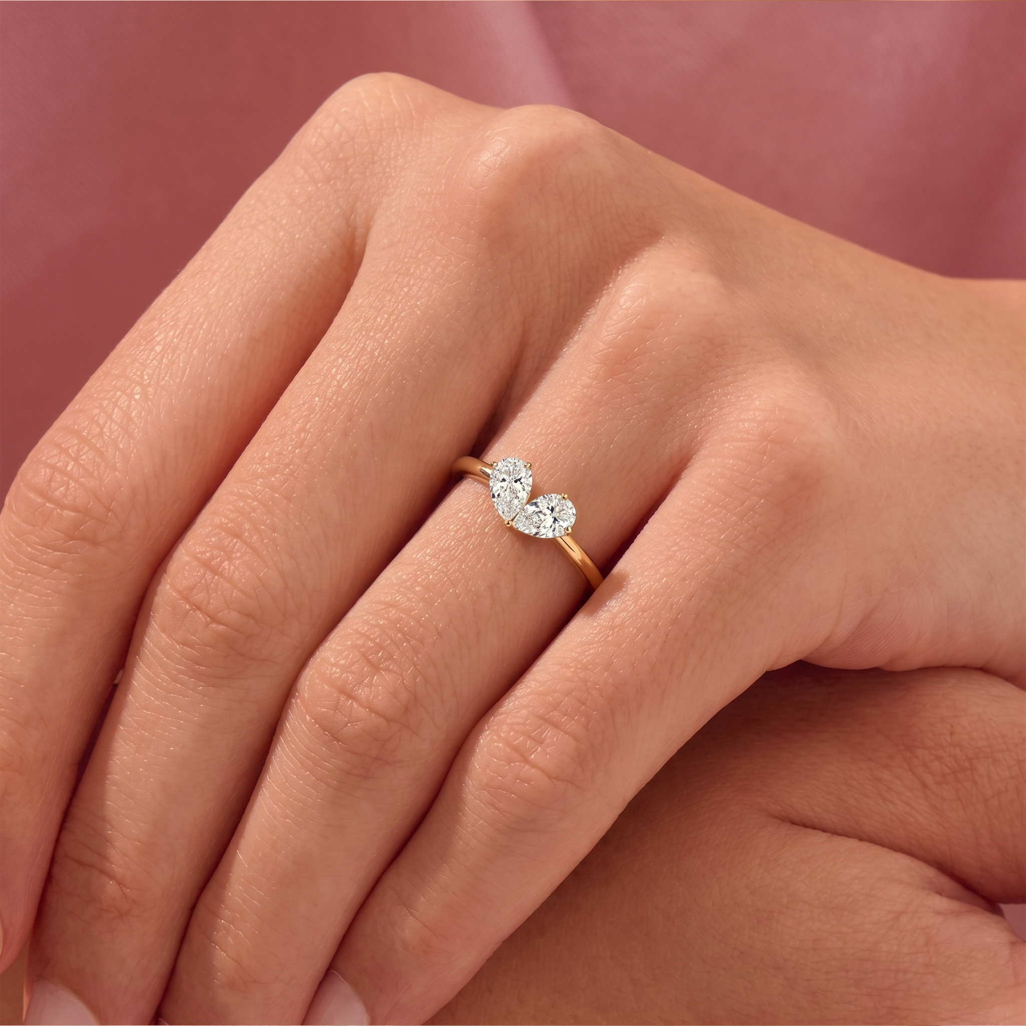 classic pear shaped moissanite, moissanite proposal ring, proposal ring for her, handcrafted bridal ring, bridal engagement ring, engagement ring for her, classic pear engagement ring, handcrafted moissanite proposal ring, pear shaped bridal ring, elegant proposal jewelry