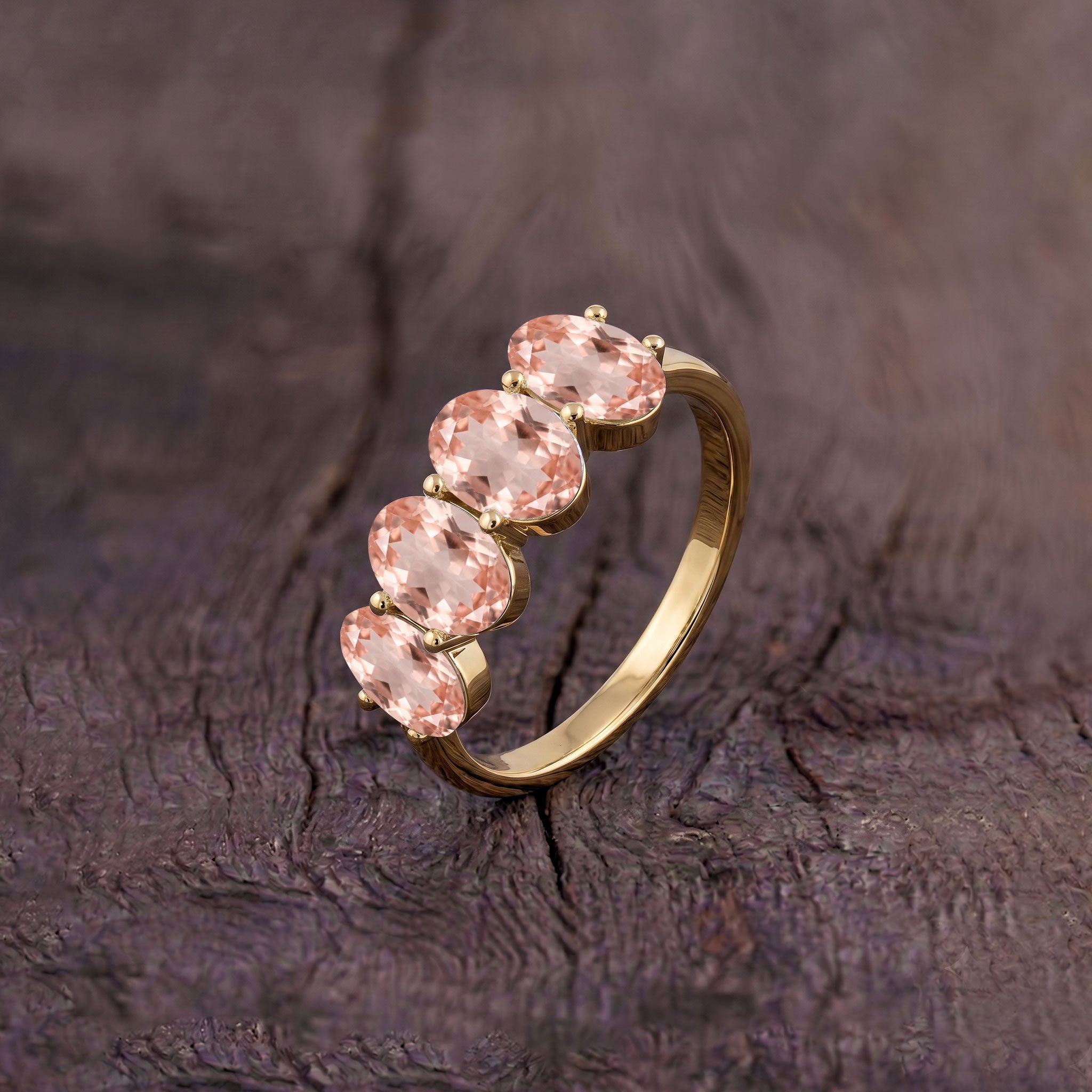 Morganite ring for women, blush gemstone jewelry, oval cut Morganite ring, handcrafted band, minimalist jewelry, elegant accessory, everyday fashion ring, stacking jewelry, luxury ring, bridal gift, fine jewelry