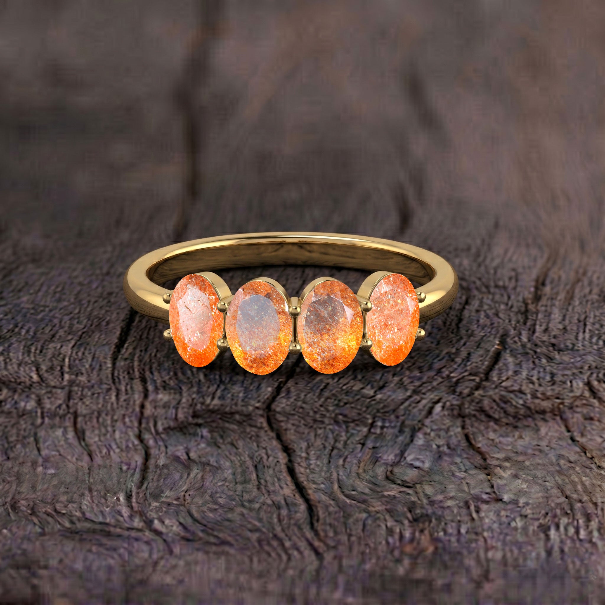 Natural Sunstone ring, Sunstone flash, genuine gemstone ring, sterling silver ring, gold filled ring, handmade jewelry, crystal jewelry, luxury jewelry, anniversary gift, women's gemstone ring, artisan ring, elegant everyday jewelry, statement ring