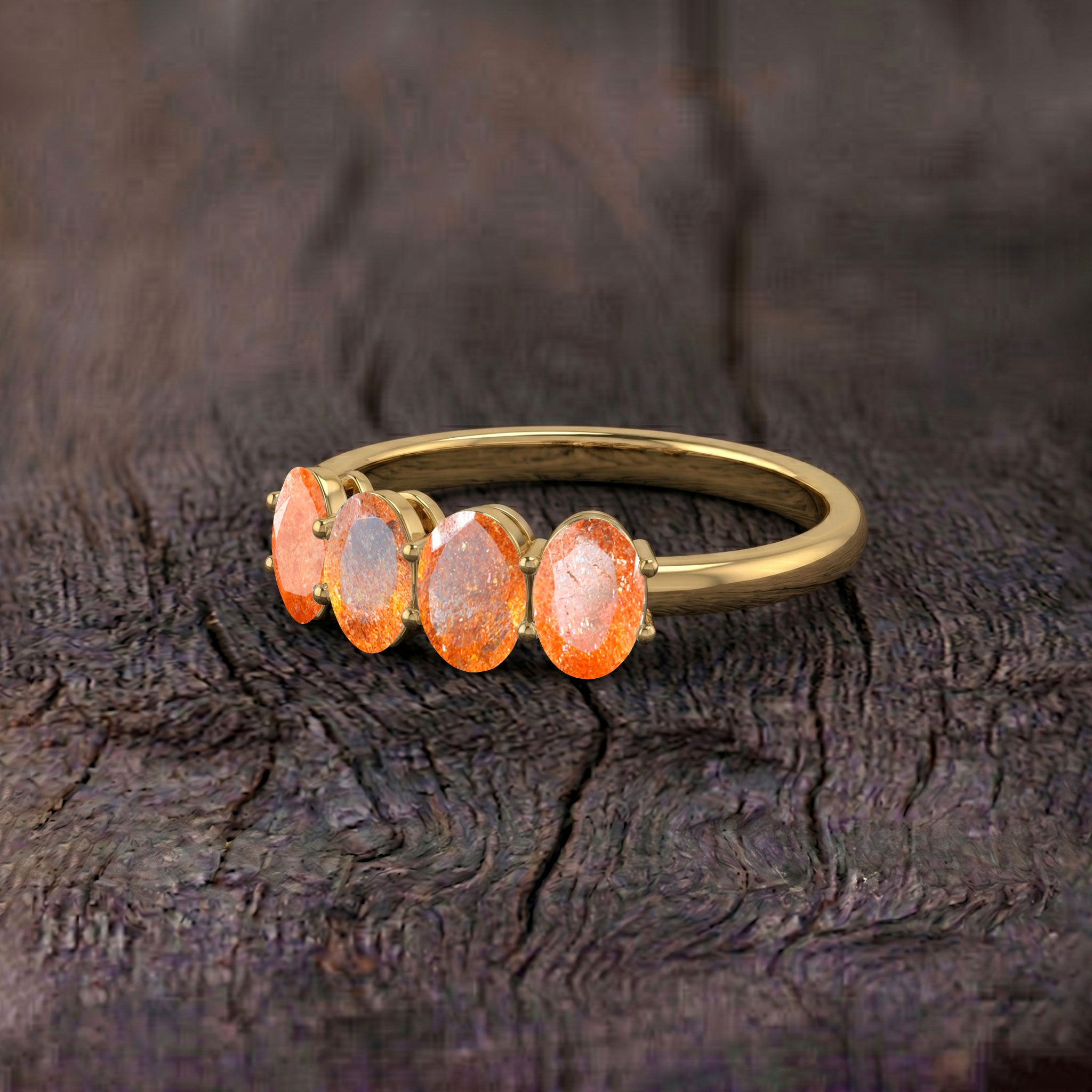 Natural Genuine Sunstone ring, everyday fashion ring, women's artisan jewelry, oval gemstone ring, dainty handmade ring, luxury accessory, crystal jewelry, modern jewelry, elegant stacking ring, handcrafted gift, timeless gemstone design, unique fine jewelry
