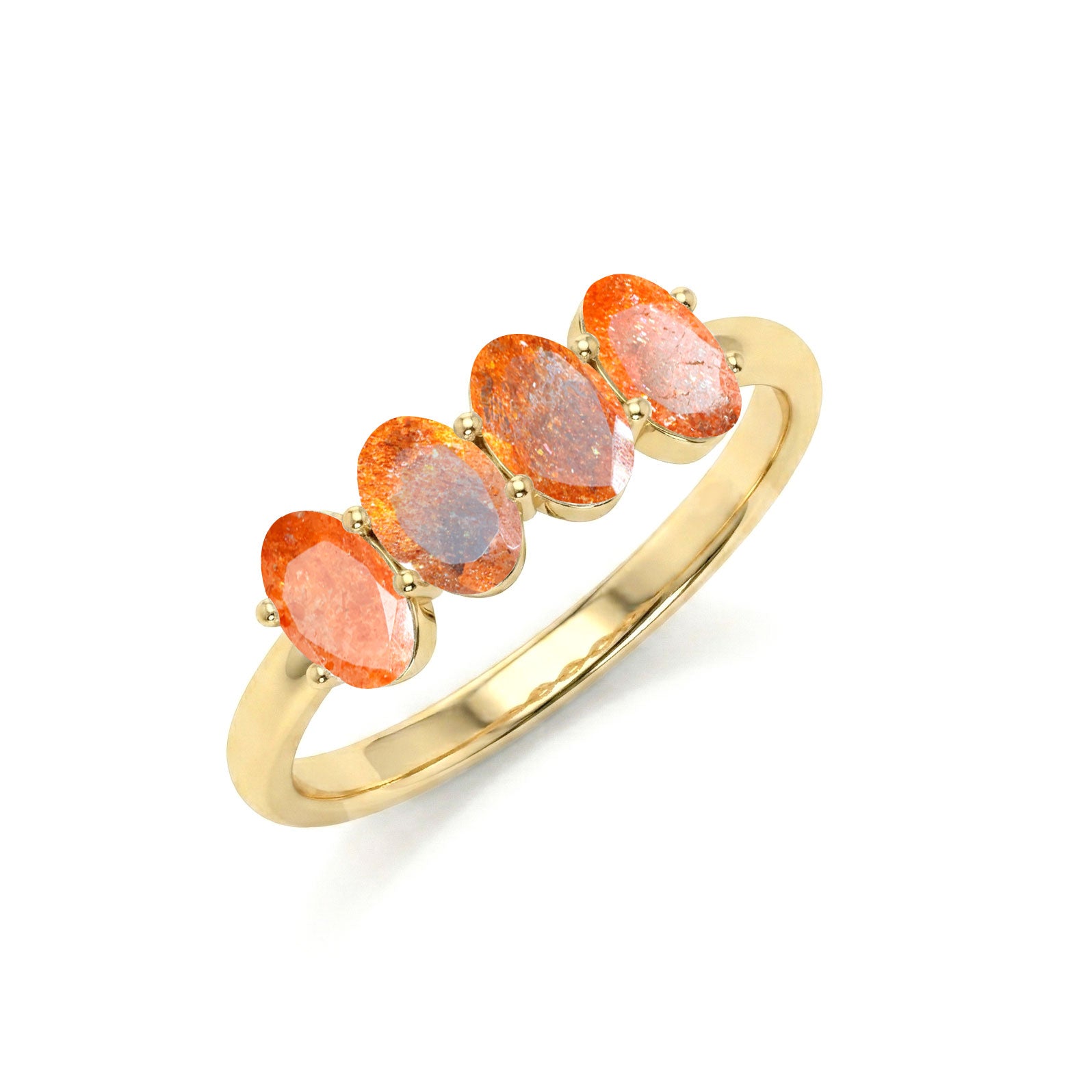 Sterling Silver Sunstone ring, genuine gemstone jewelry, handmade silver ring, women's fine jewelry, luxury silver jewelry, artisan gemstone ring, elegant crystal jewelry, modern ring design, sophisticated everyday jewelry, handcrafted elegance