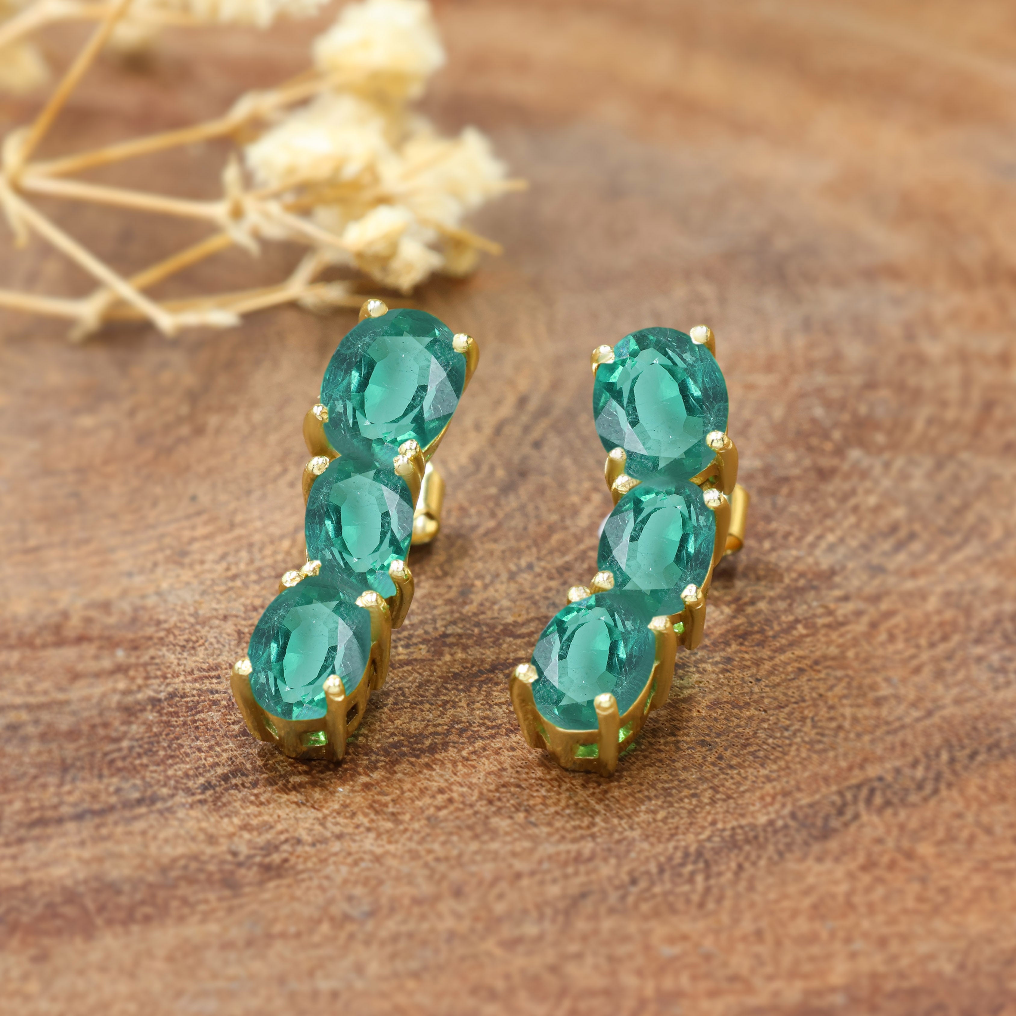 EMERALD EARRING