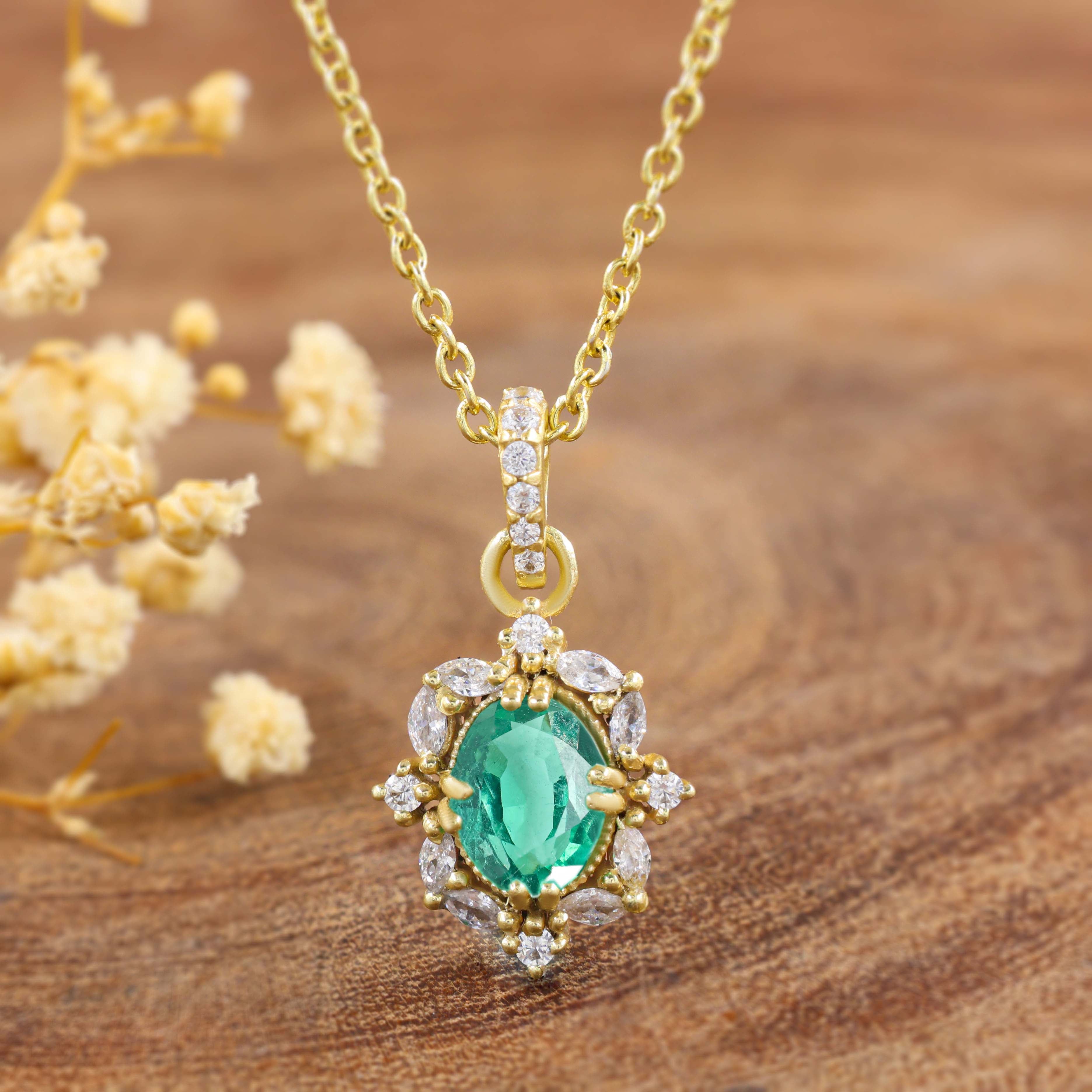 EMERALD NECKLACE