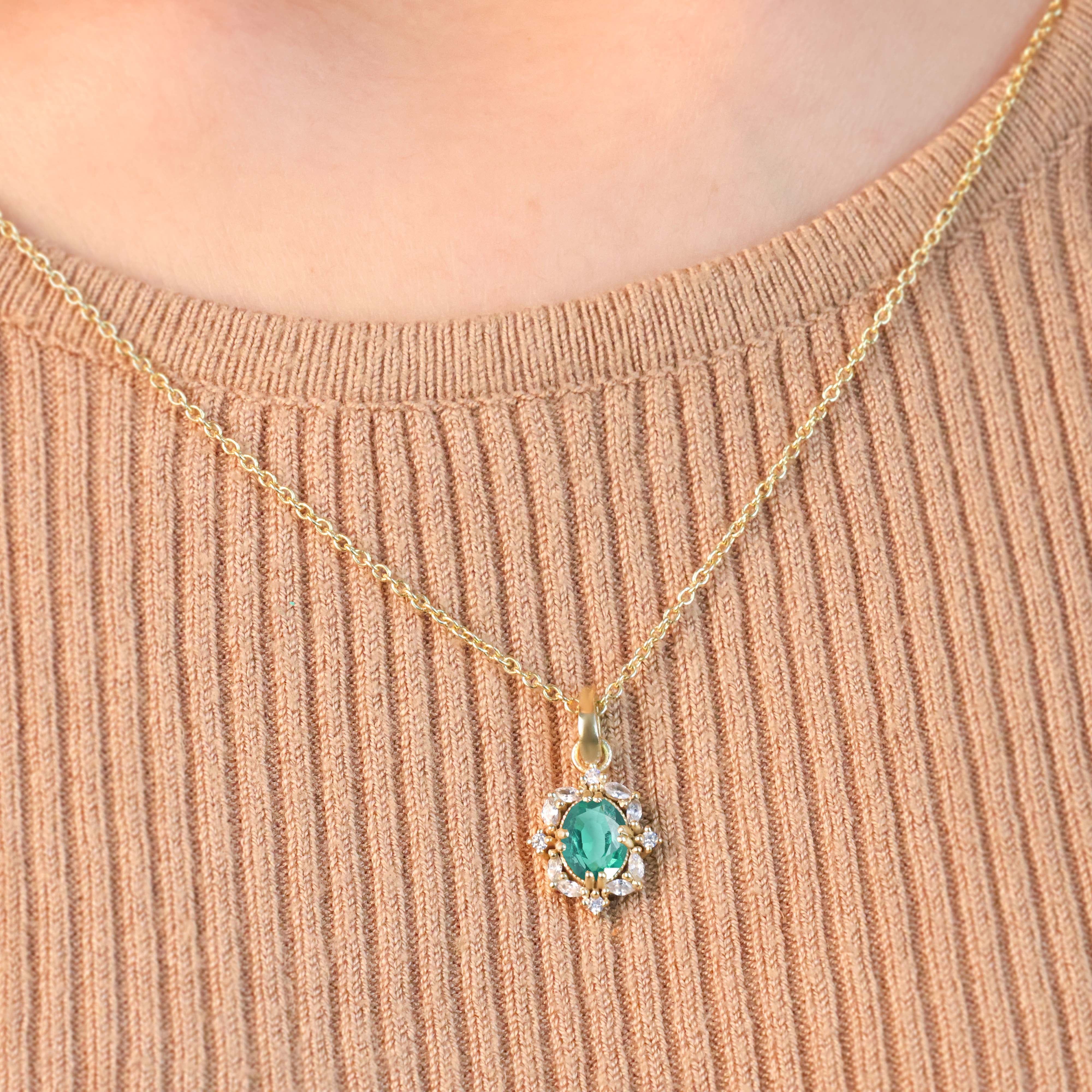 EMERALD NECKLACE