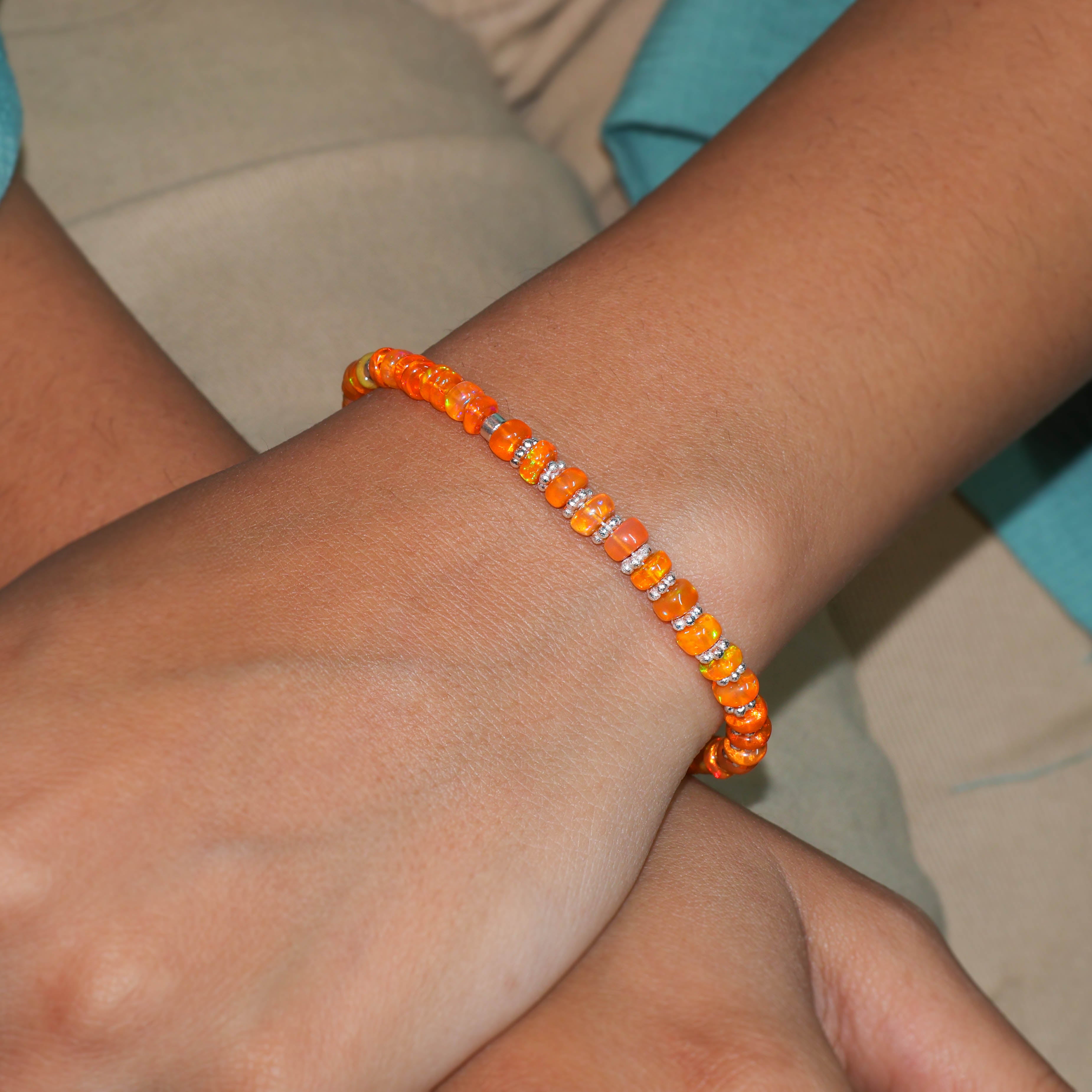 beaded bracelet