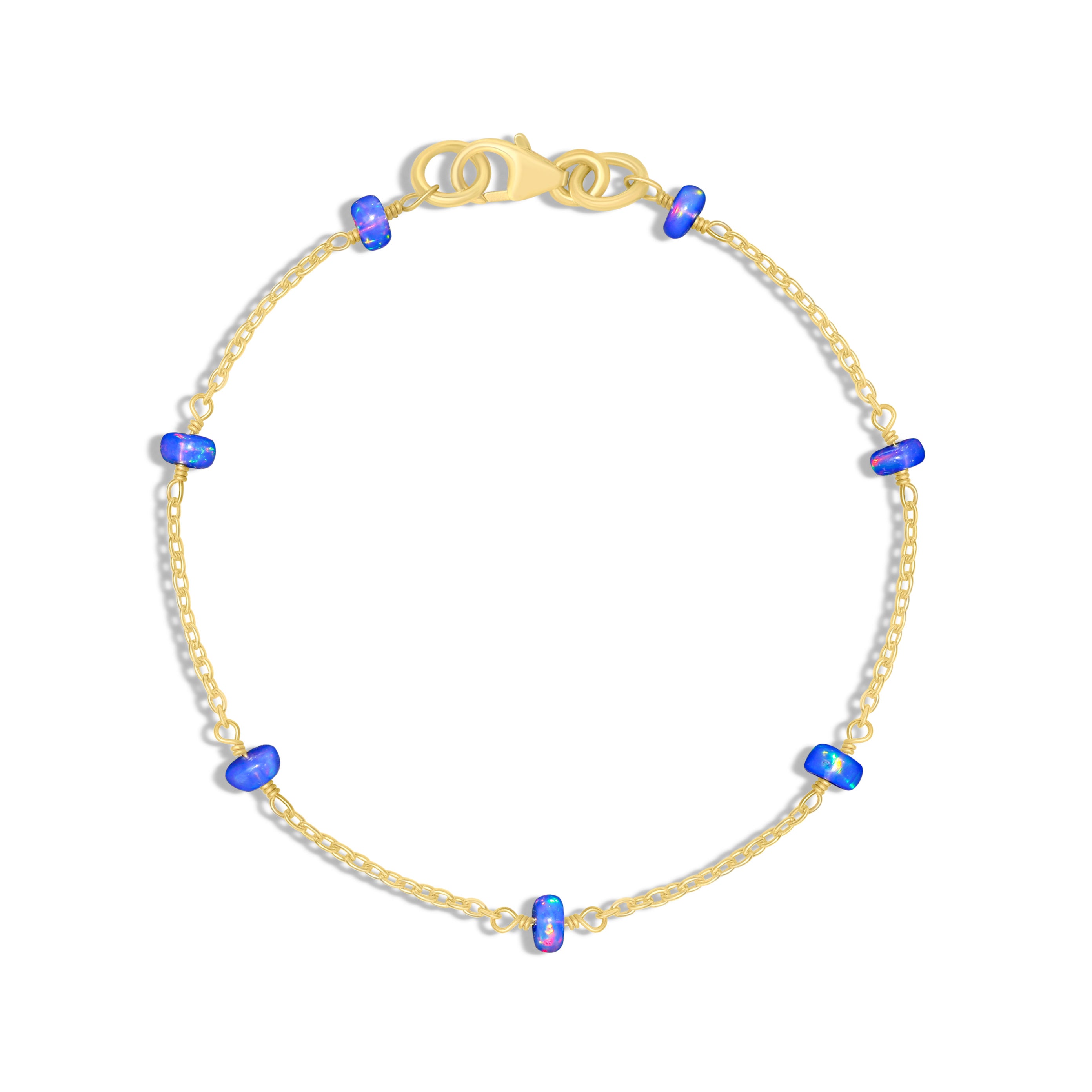 blue opal bracelet