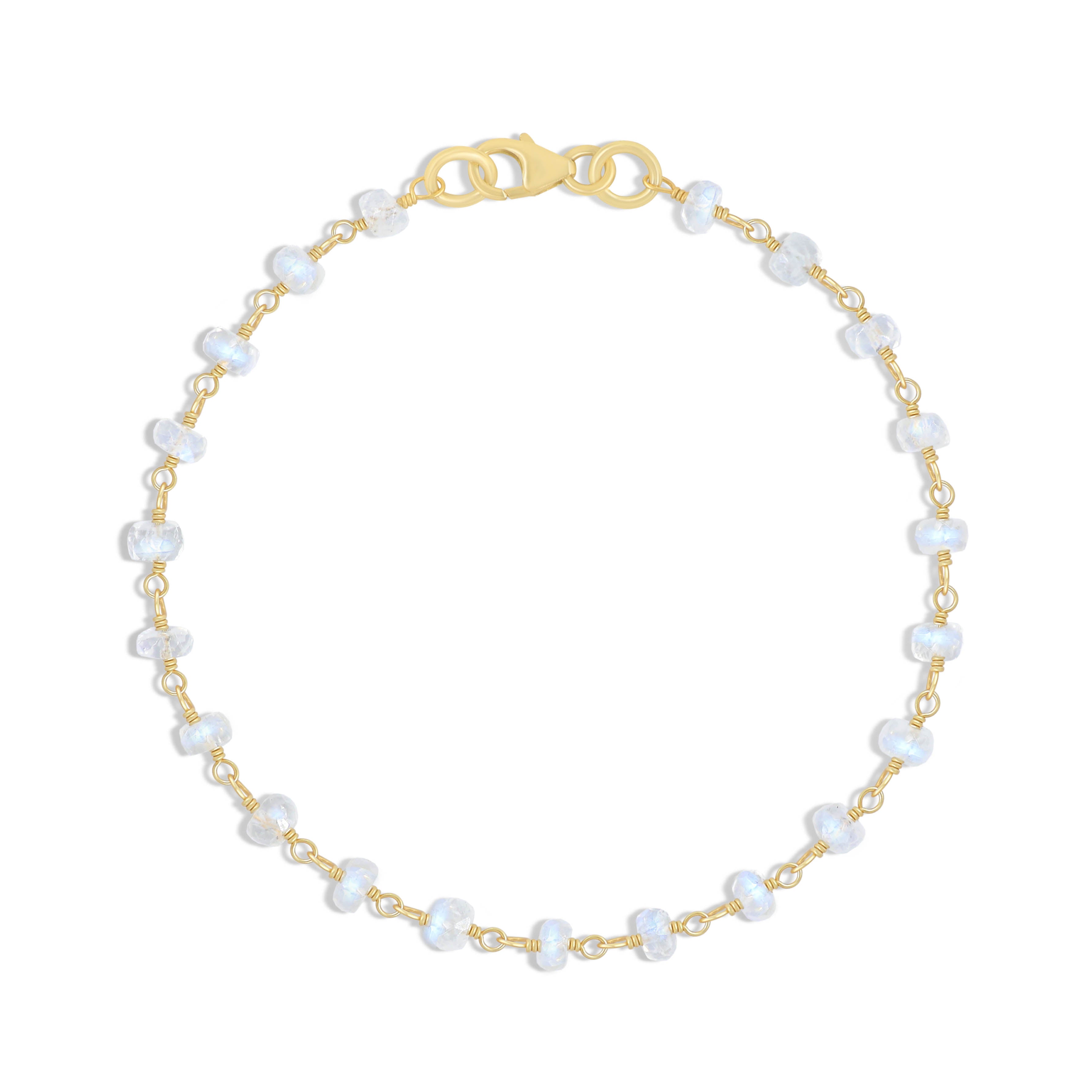 beads moonstone bracelet