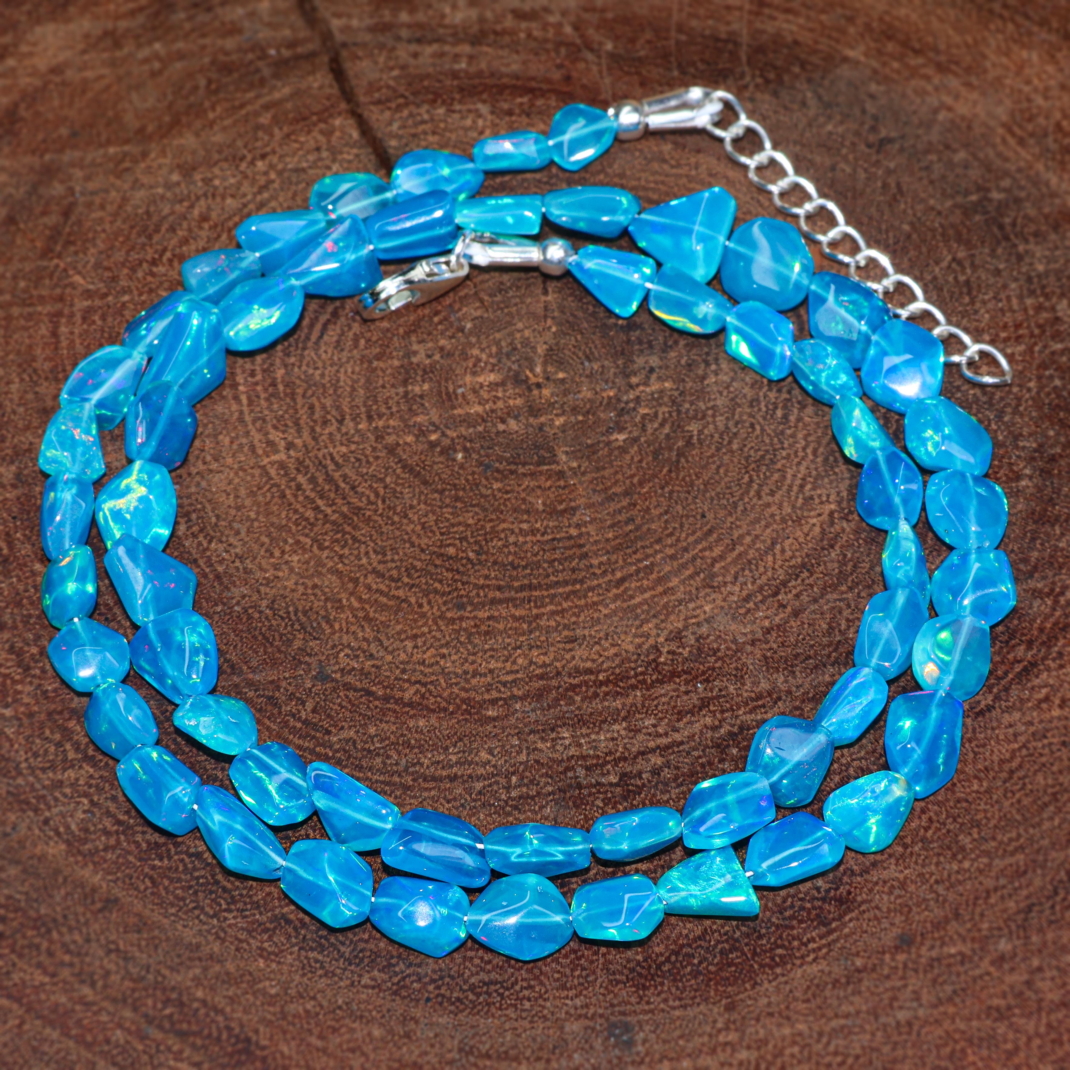 TUMBLE PARAIBA NECKLACE